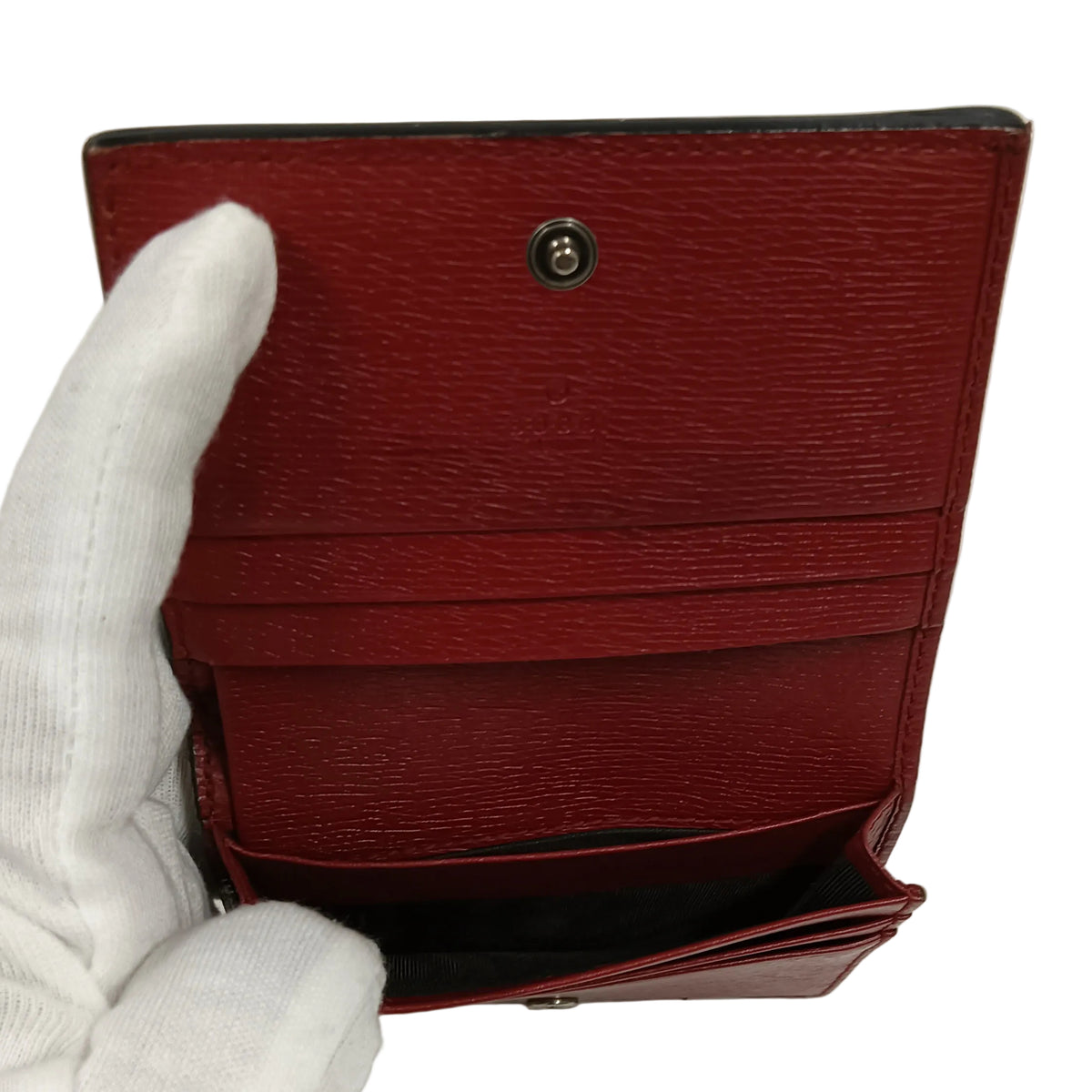 GUCCI Wallet 410120 Red 2067