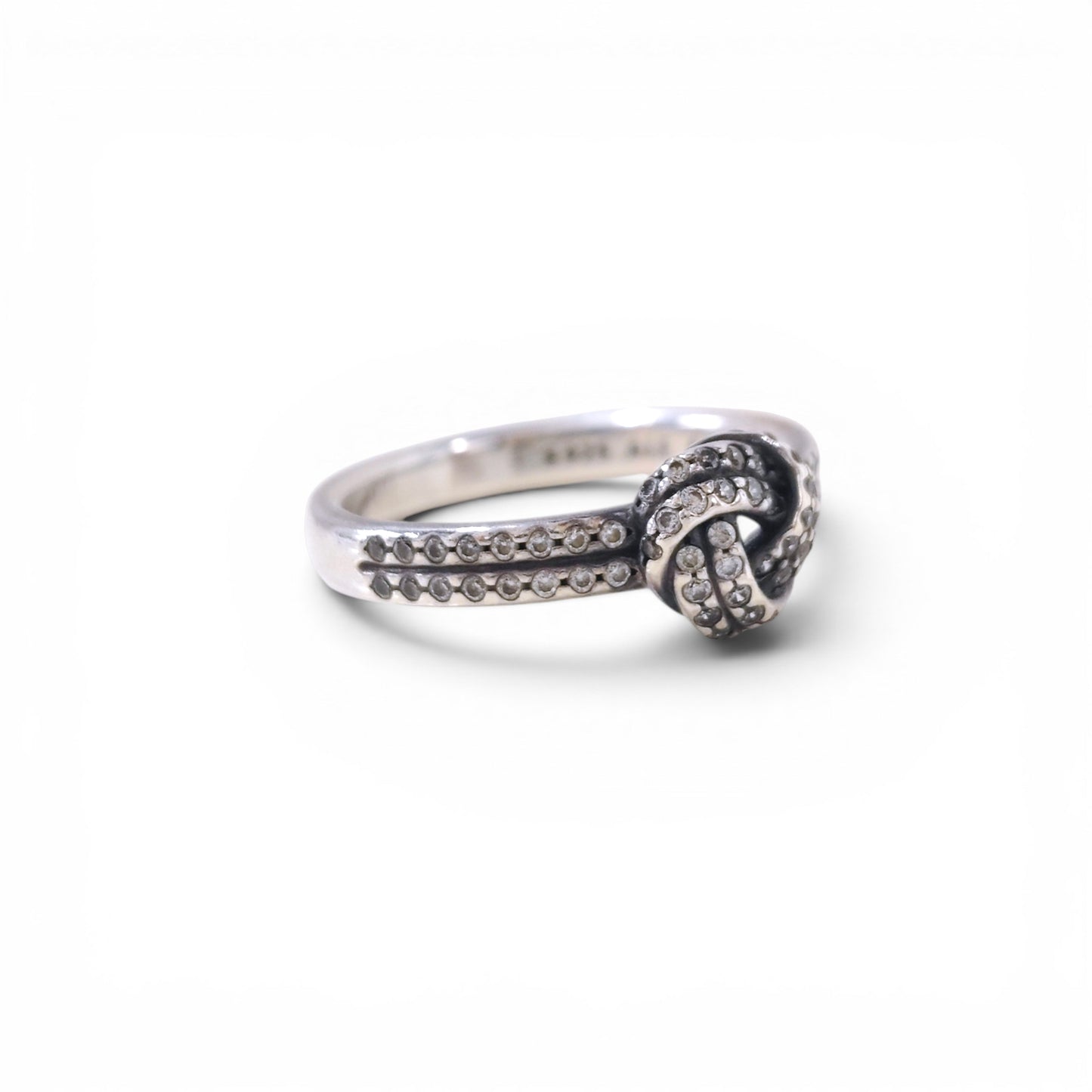 PANDORA Ring Silver Size 56 *Damage Rank BC