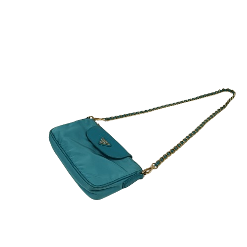 PRADA Shoulder Bag BT0779 Blue **Scratch/Stain