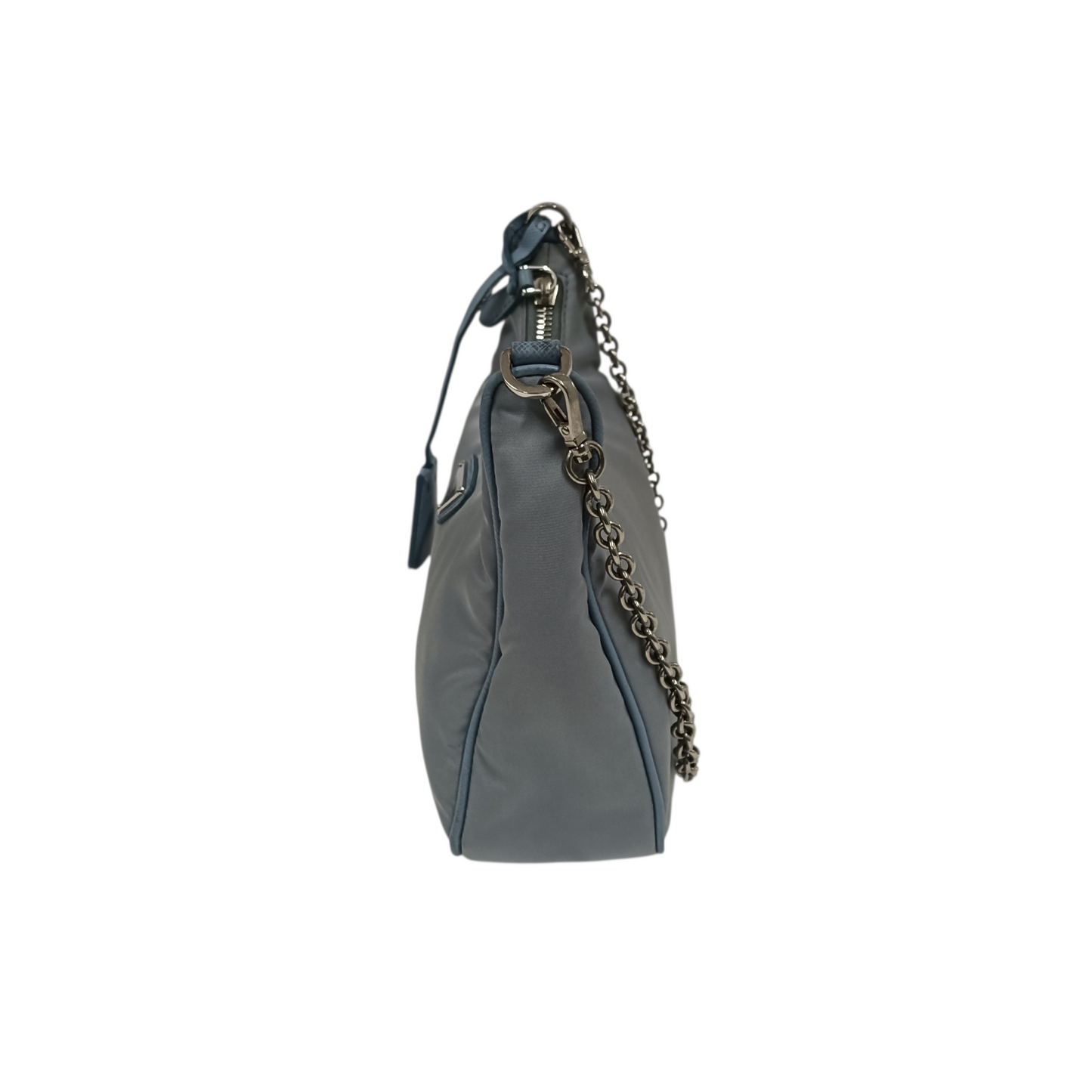 PRADA 2WAY Bag Blue Re-Edition 2005
