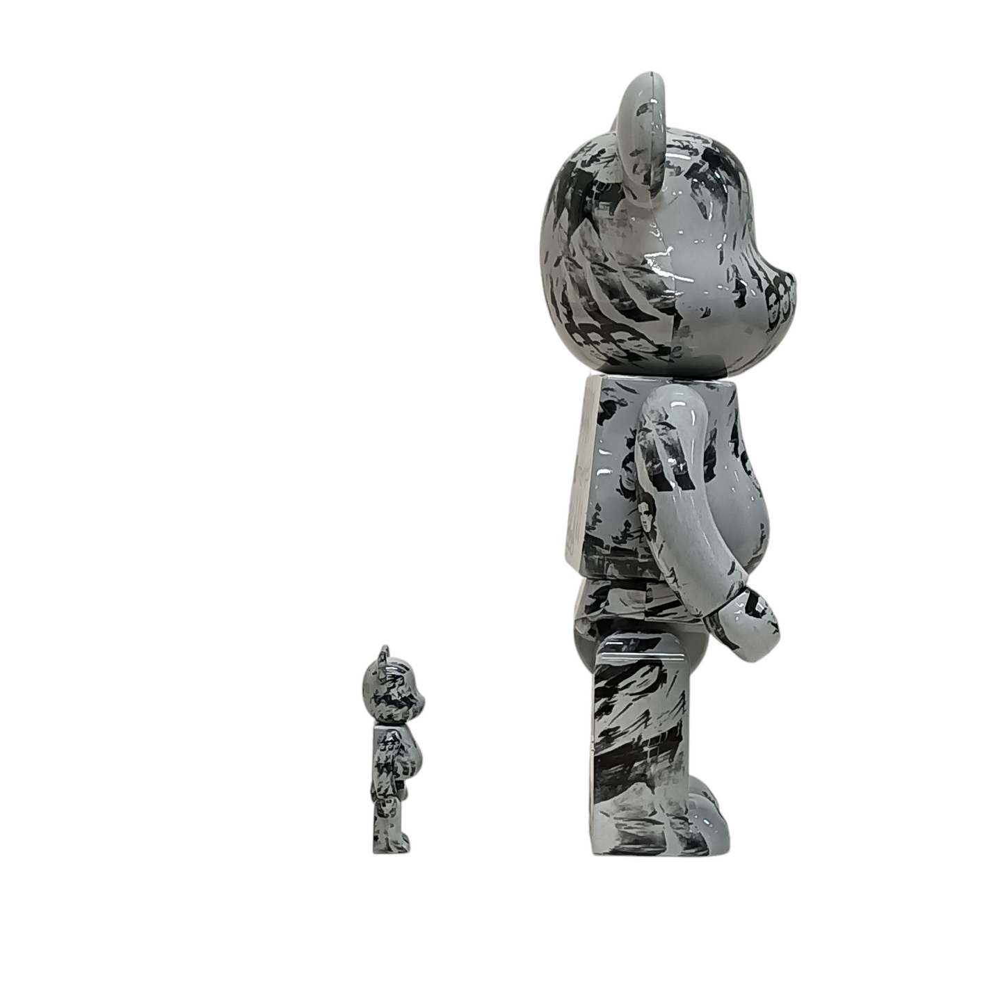 BEARBRICK Andy Warhol, Triple Elvis,1963 400% & 100%