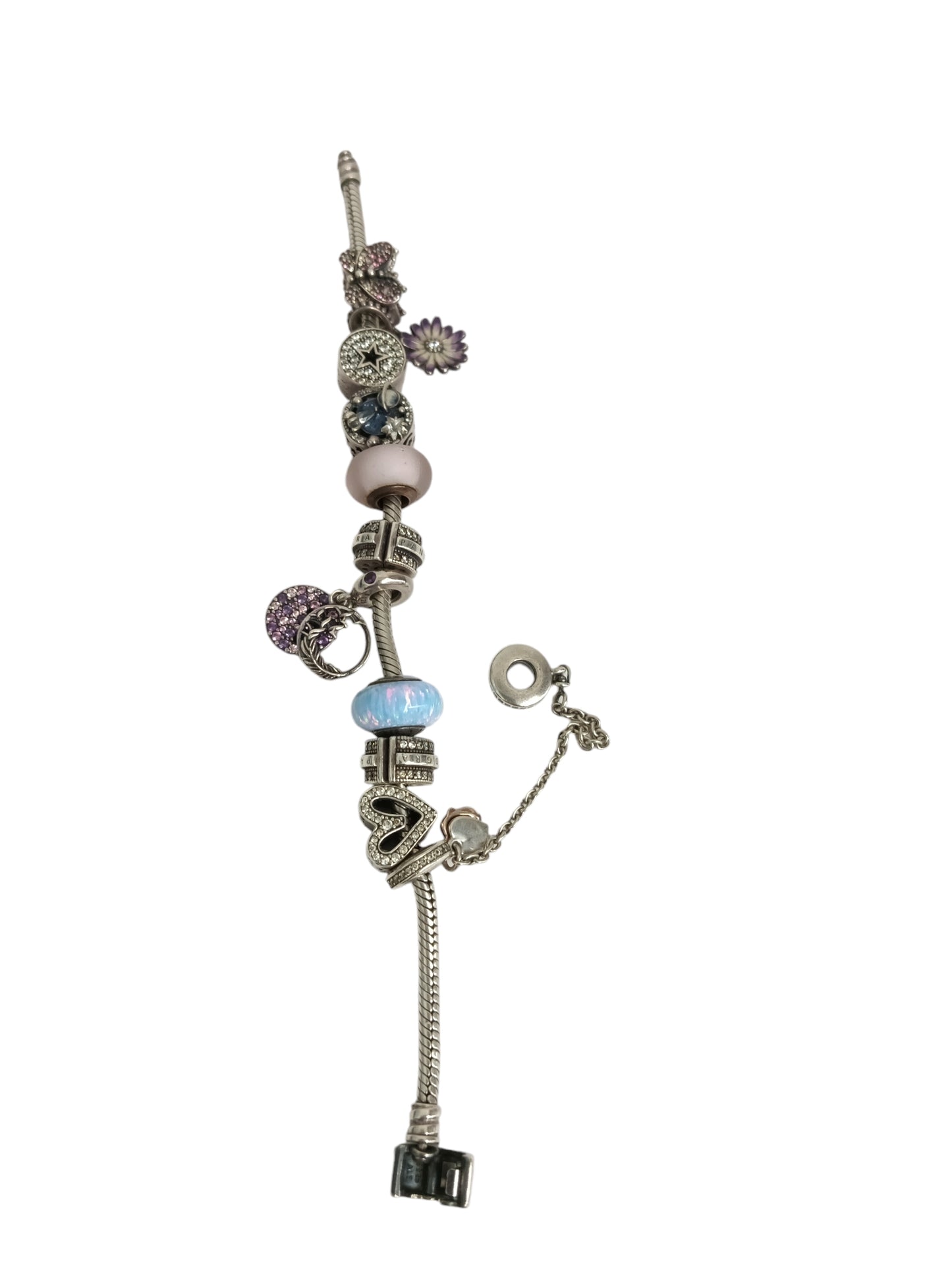 PANDORA BRACELET 11 CHARM SET RANK(B)