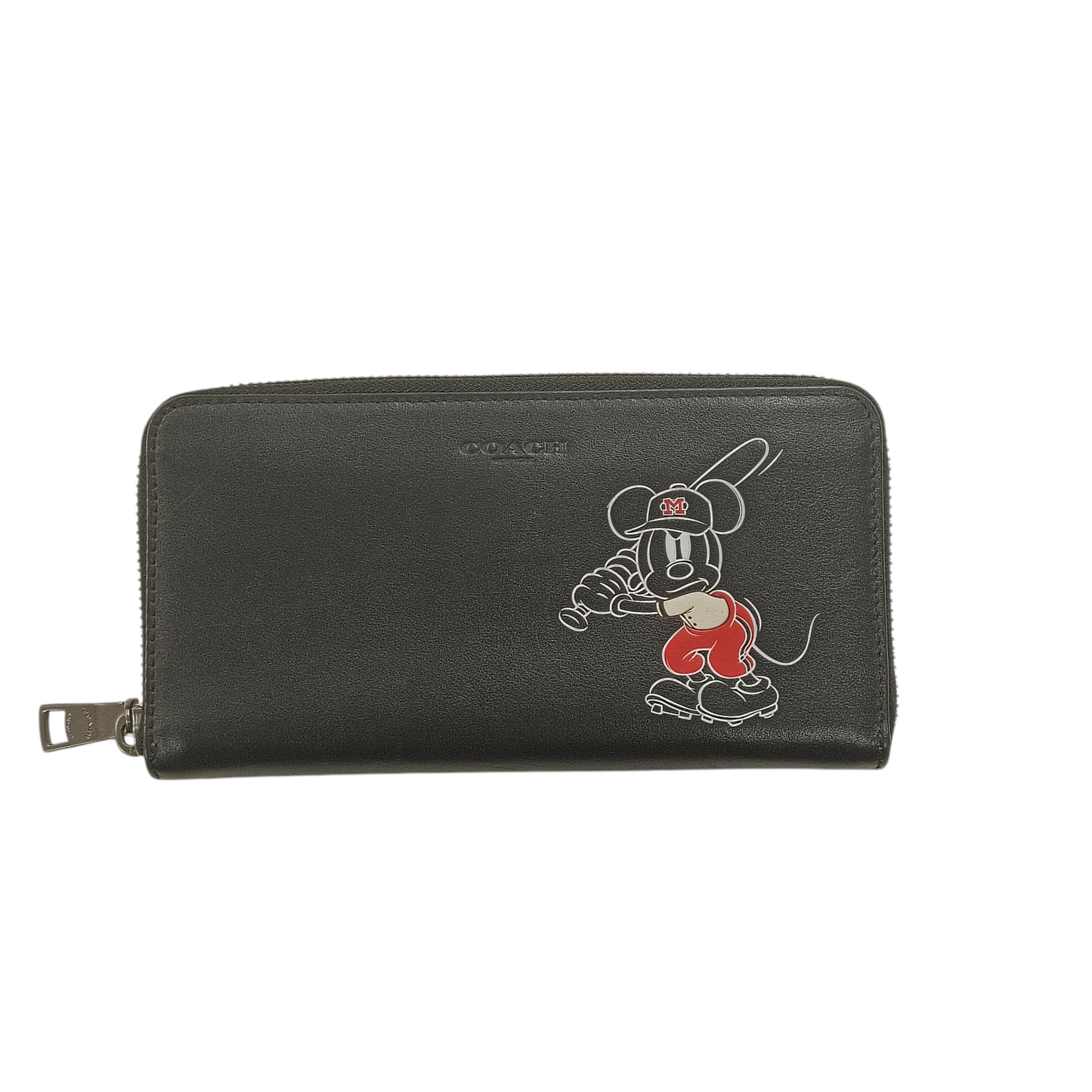 COACH Long Wallet Black Disney 3222