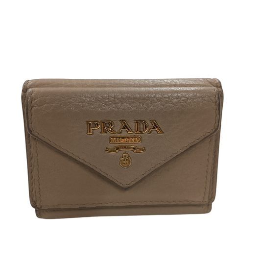 PRADA WALLET BEIGE