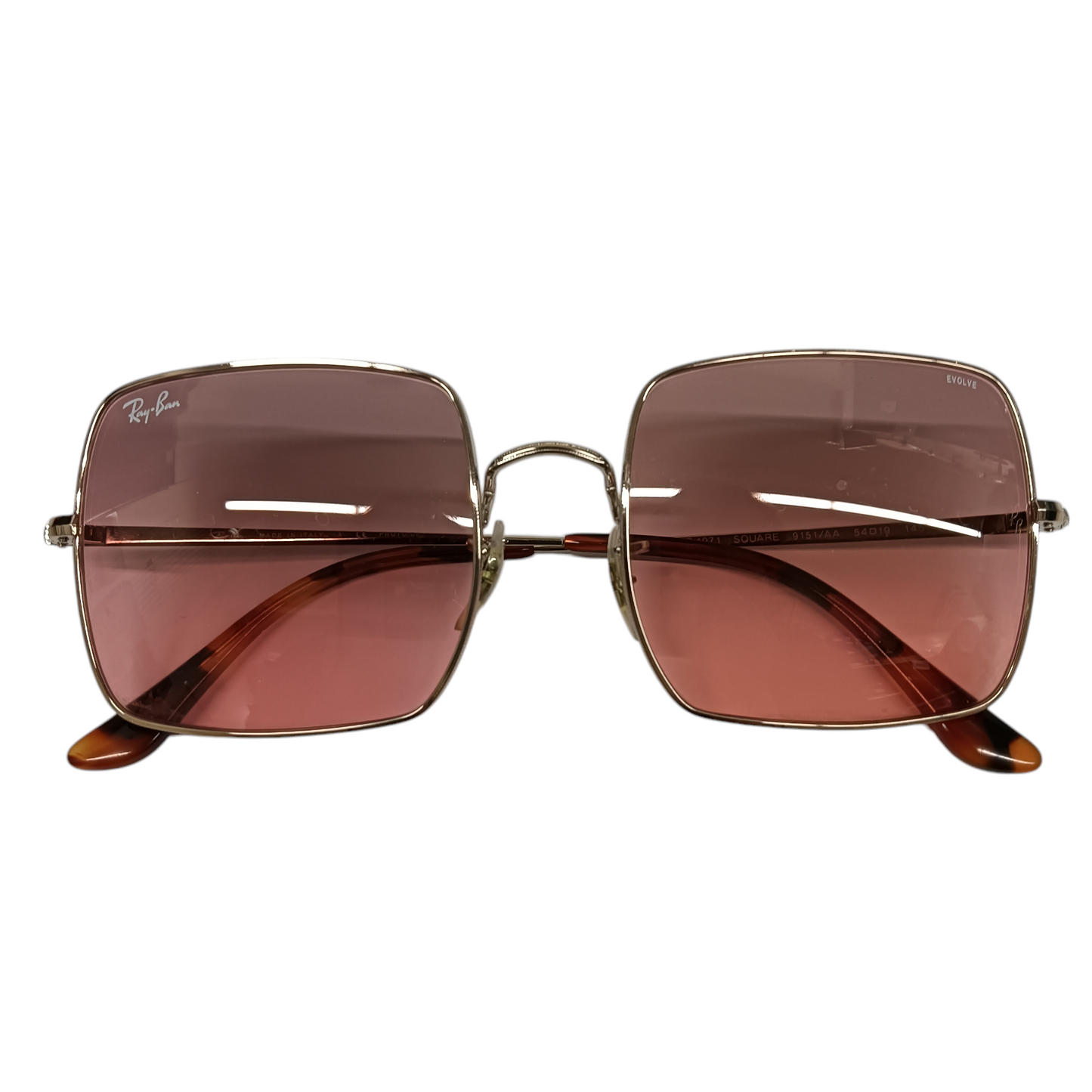 RAY-BAN Sunglasses RB1971 Gold/Pink Rank (B)