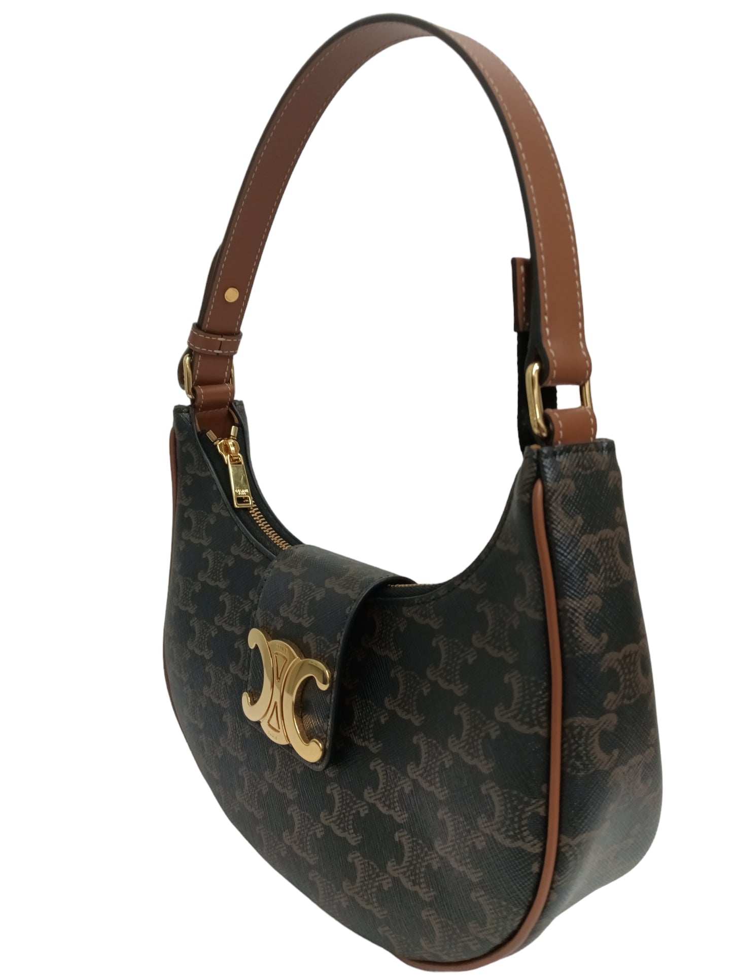 CELINE TRIONPHE BROWN AVA F-GA-2293 F-AT-2283