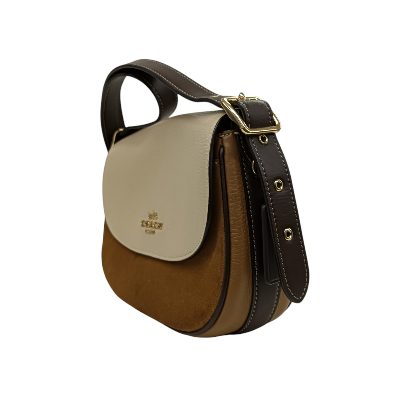 COACH Shoulder Bag Light Brown/Beige CB895