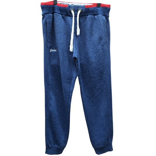 SUPERDRY Pants XL Mens Blue Rank (B) M70MX000F1
