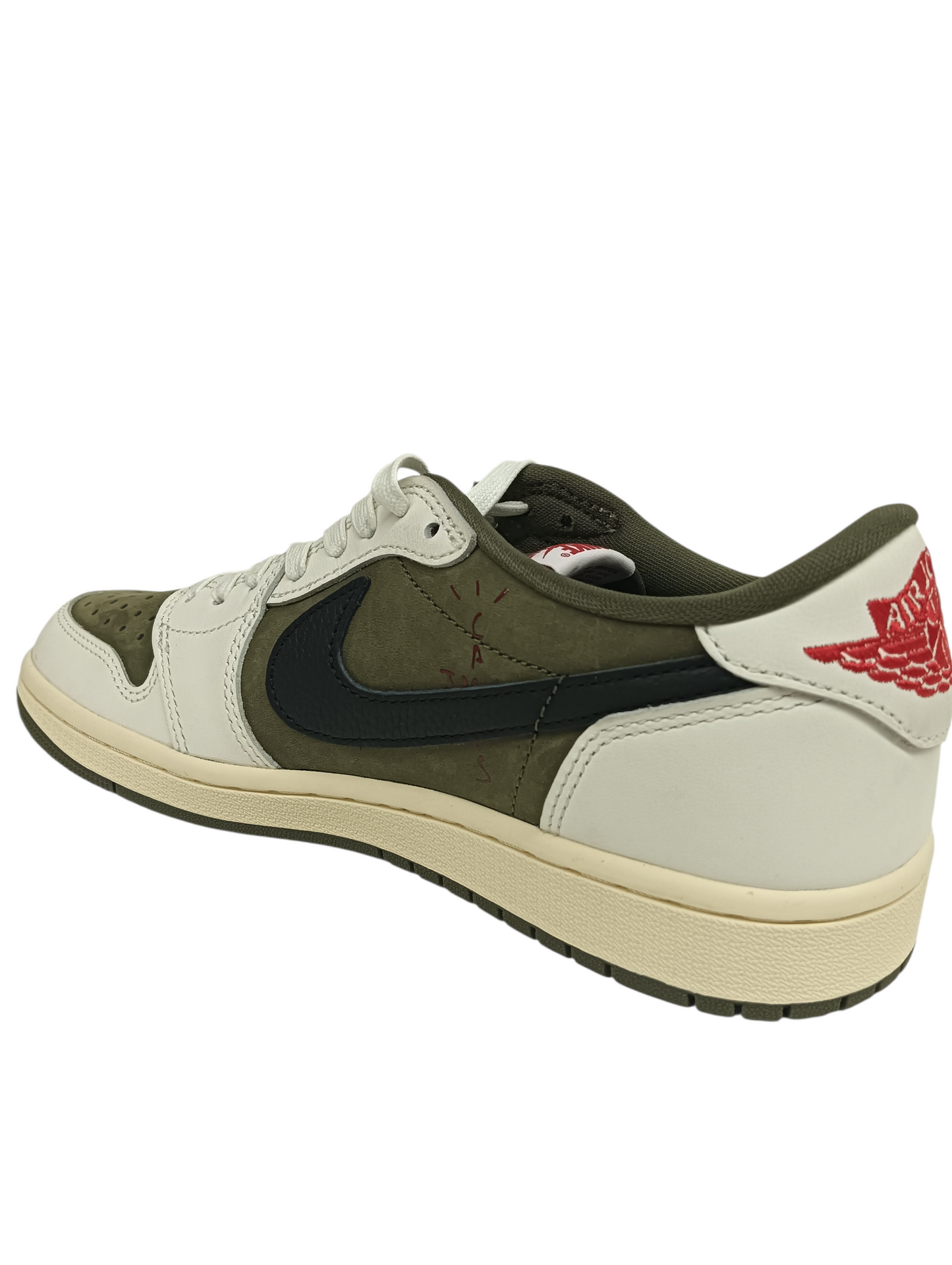 NIKE Sneaker Size 39.5 DM7866-200 Olive x TRAVIS SCOTT