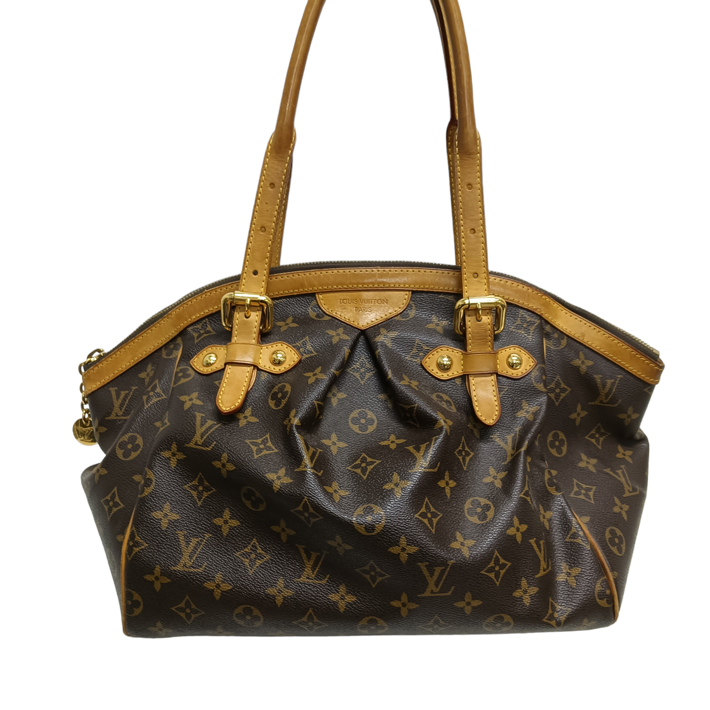 LOUIS VUITTON Handbag Monogram Brown Tivoli GM M40144