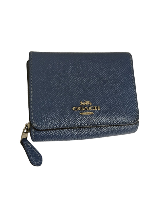 COACH WALLET NAVY F37968 RANK(B)