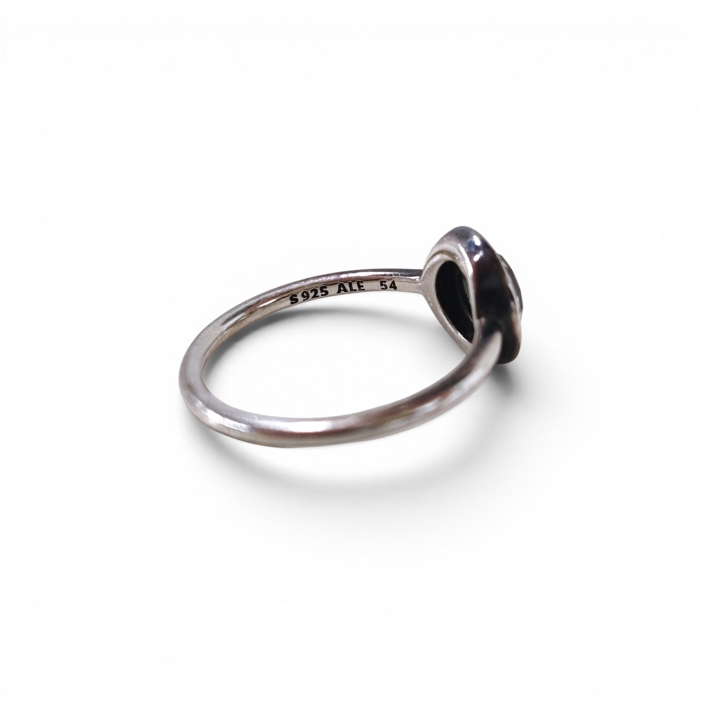 PANDORA Ring Silver Size 54 Rank B