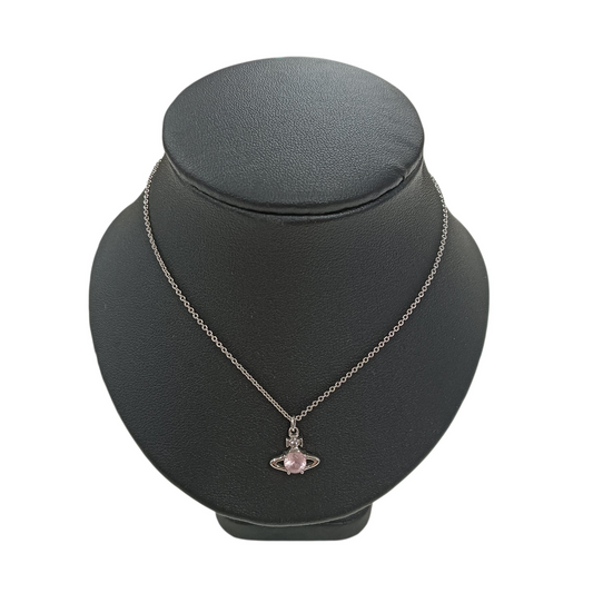 Vivienne Westwood Necklace Silver/Pink 805319540