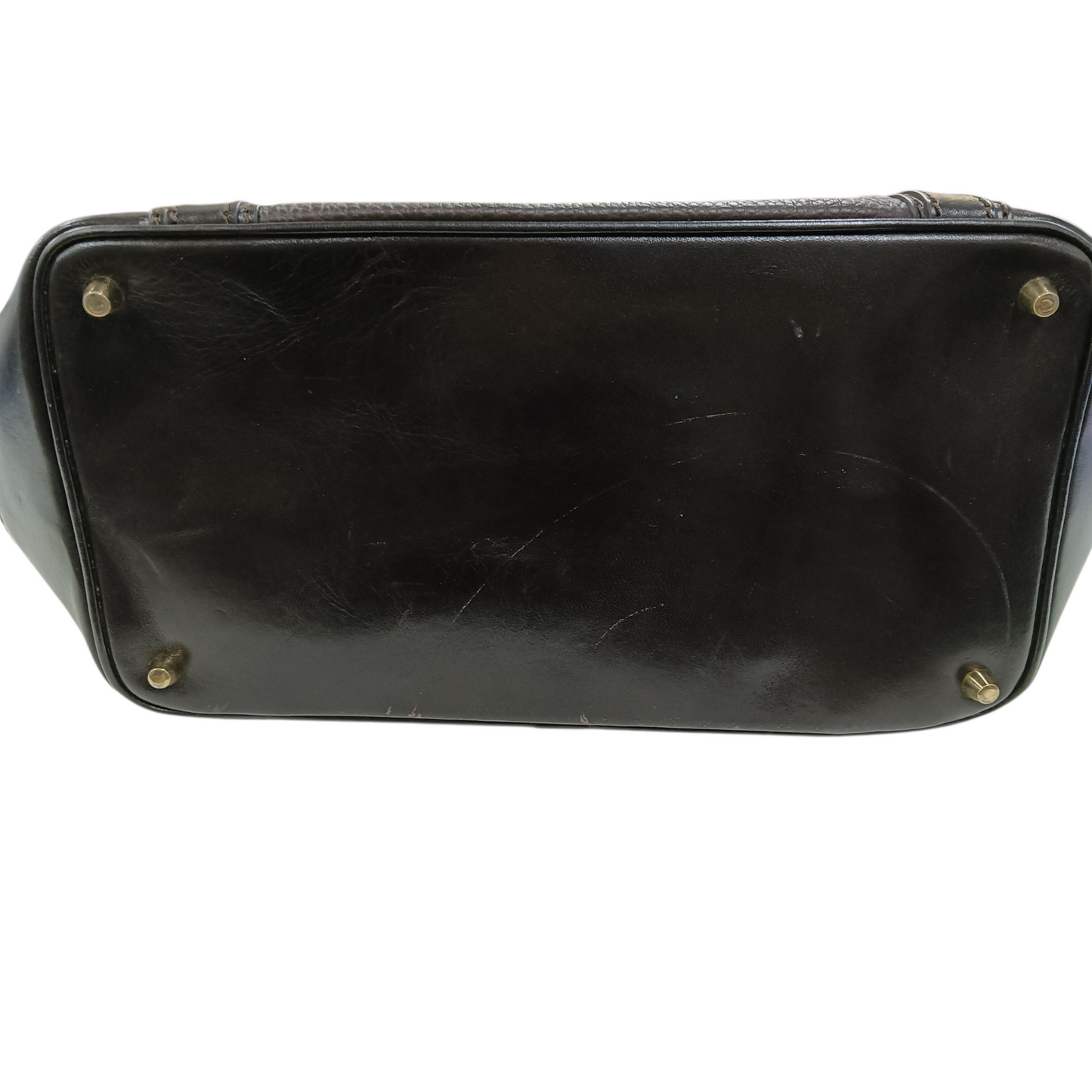 BURBERRY 2WAY Bag 3801215 Brown And Black Scratch