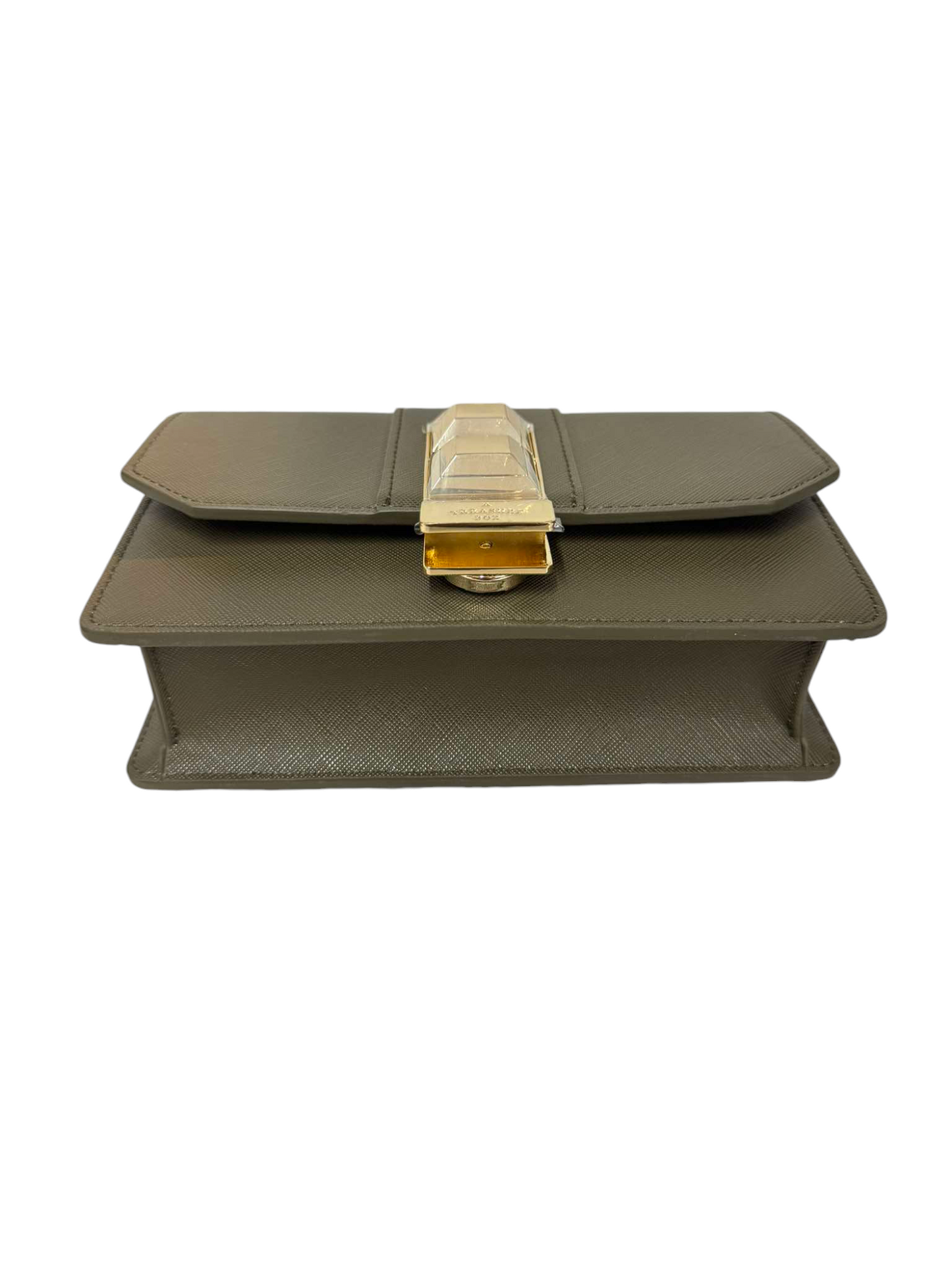 A TREASURE BOX SHOULDER BAG OLIVE UNUSED ITEM