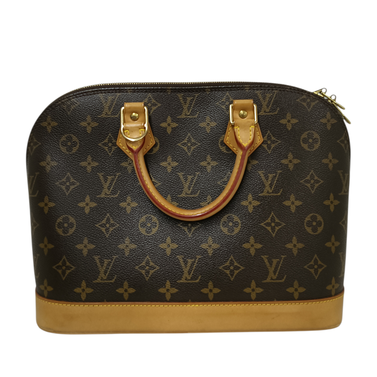 LOUIS VUITTON Handbag monogram M51130 Brown Scratch BA0011