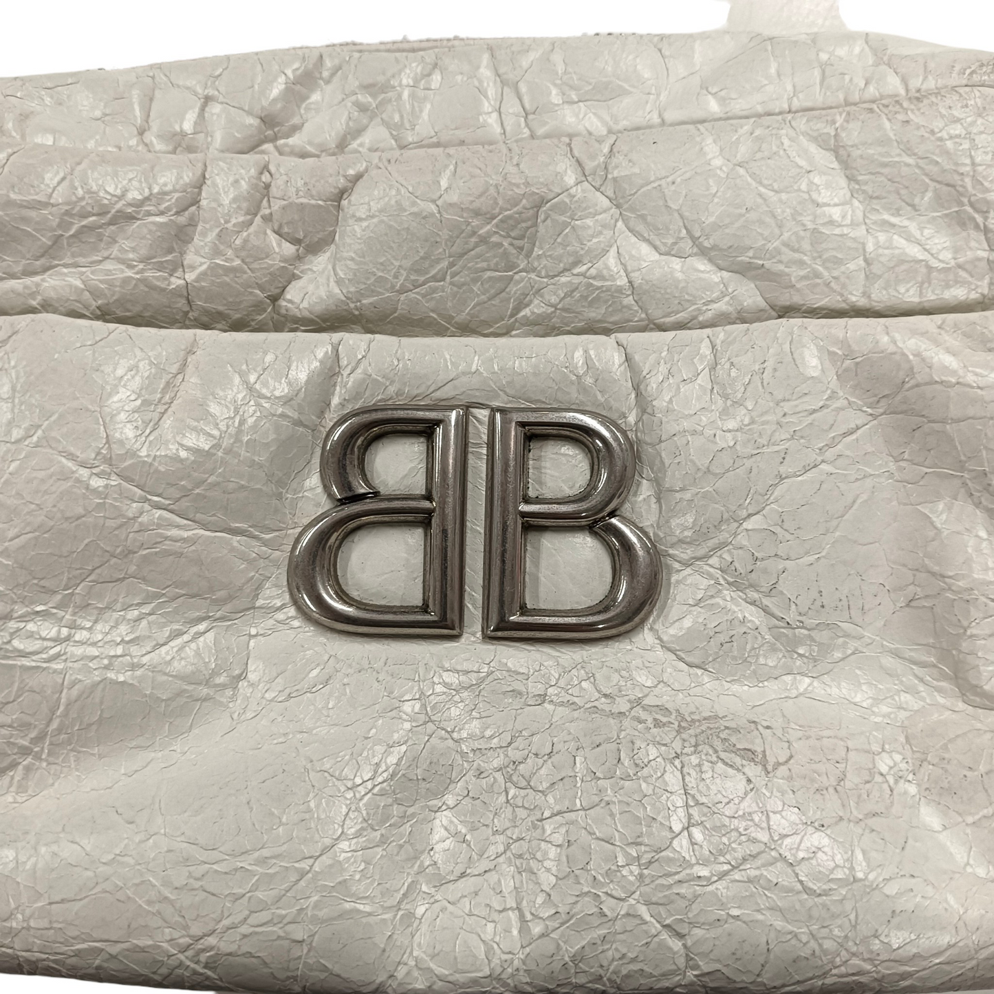 BALENCIAGA Shoulder Bag White 806459