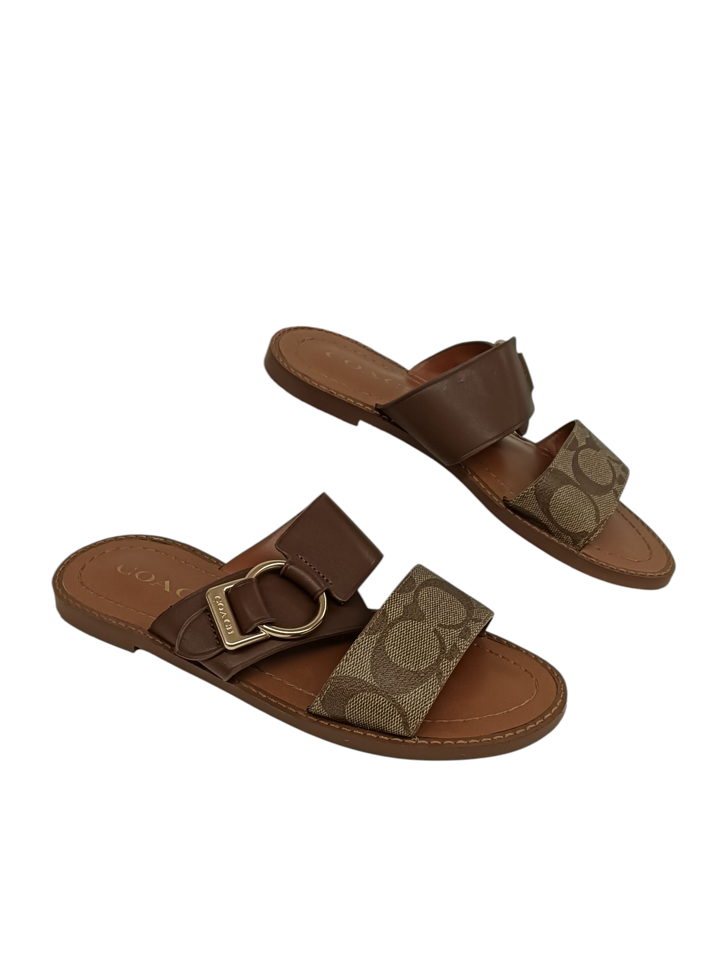 COACH Sandal Size 5 C4390 Lady's Brown