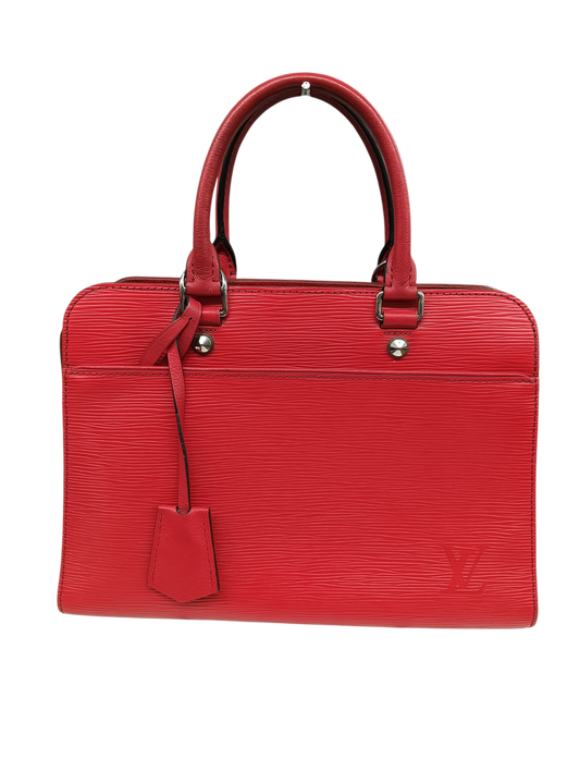 LOUIS VUITTON Handbag Epi M48187 Red ARO167