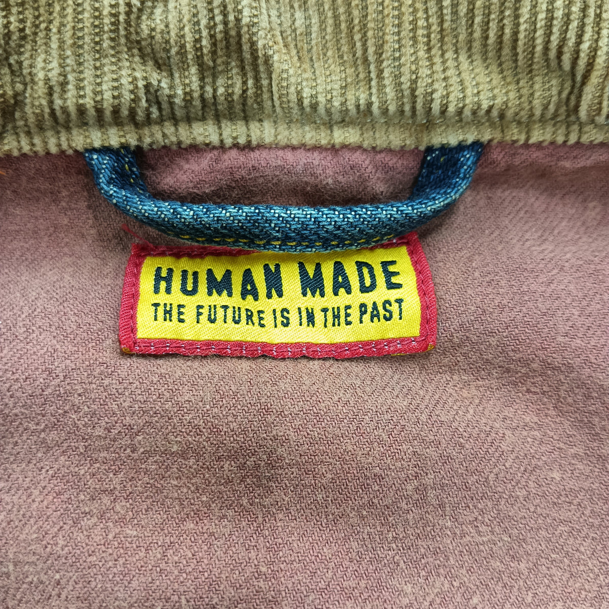 HUMAN MADE Denim Jacket SIZE L Mens Indigo HM31JK018