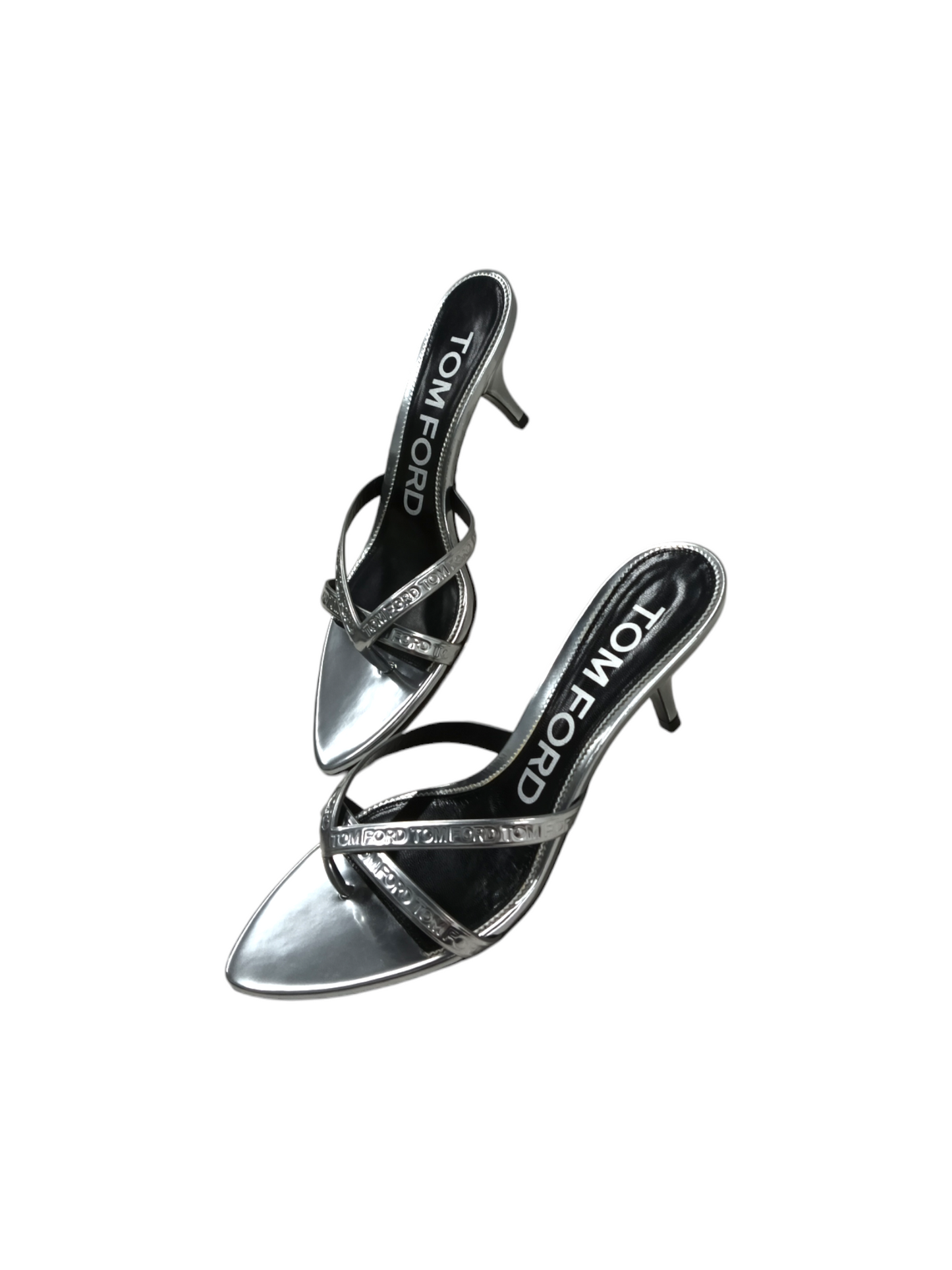 TOM FORD Sandal 38 Silver Unused