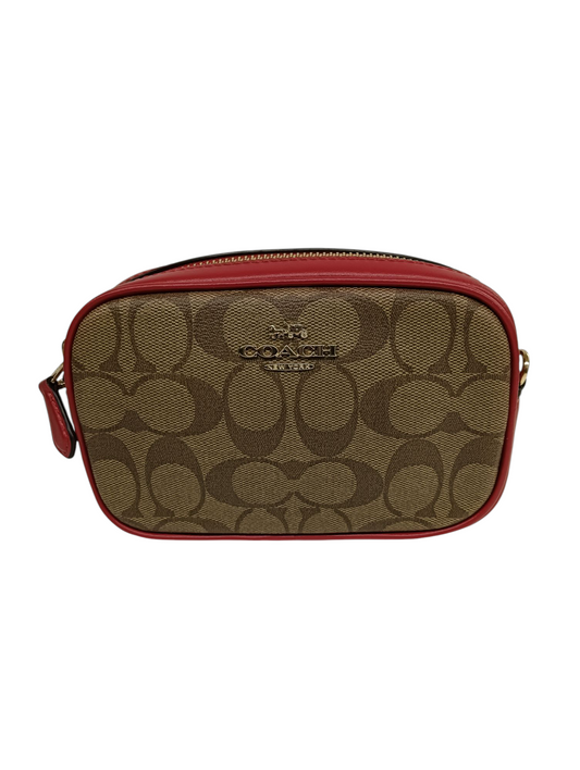 COACH 2Way Bag F39657 Brown/Red