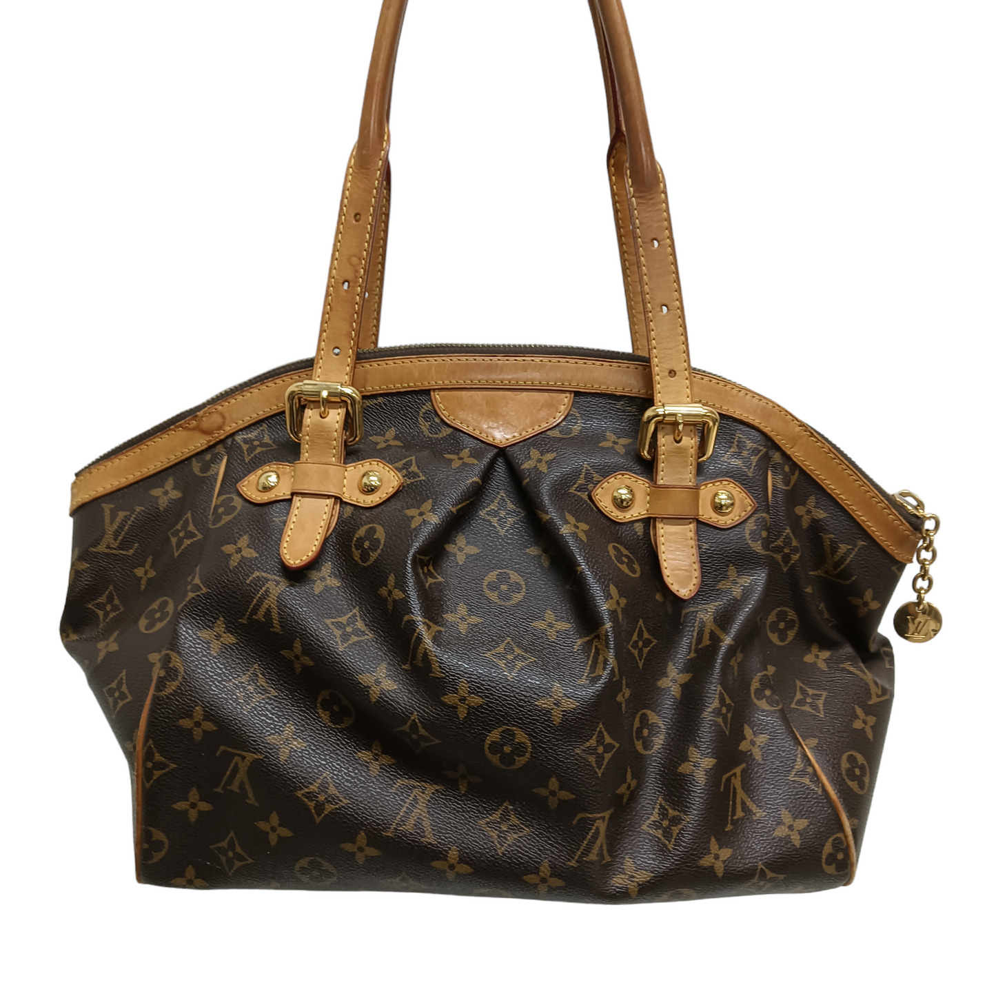 LOUIS VUITTON Handbag Monogram Brown Tivoli GM M40144