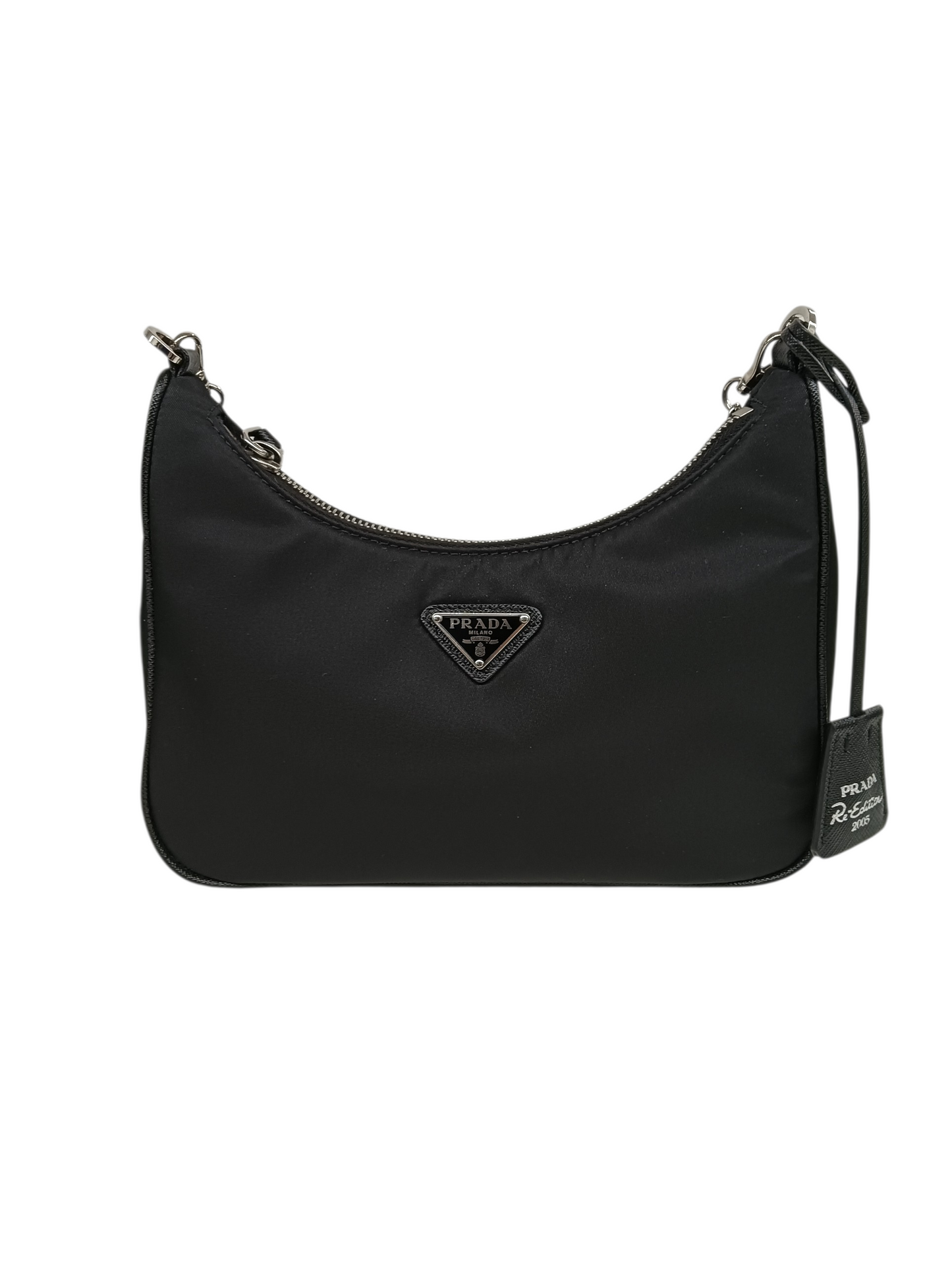 PRADA 2WAY BAG Re-Nylon 1BH204 Black Re-Edition 2005