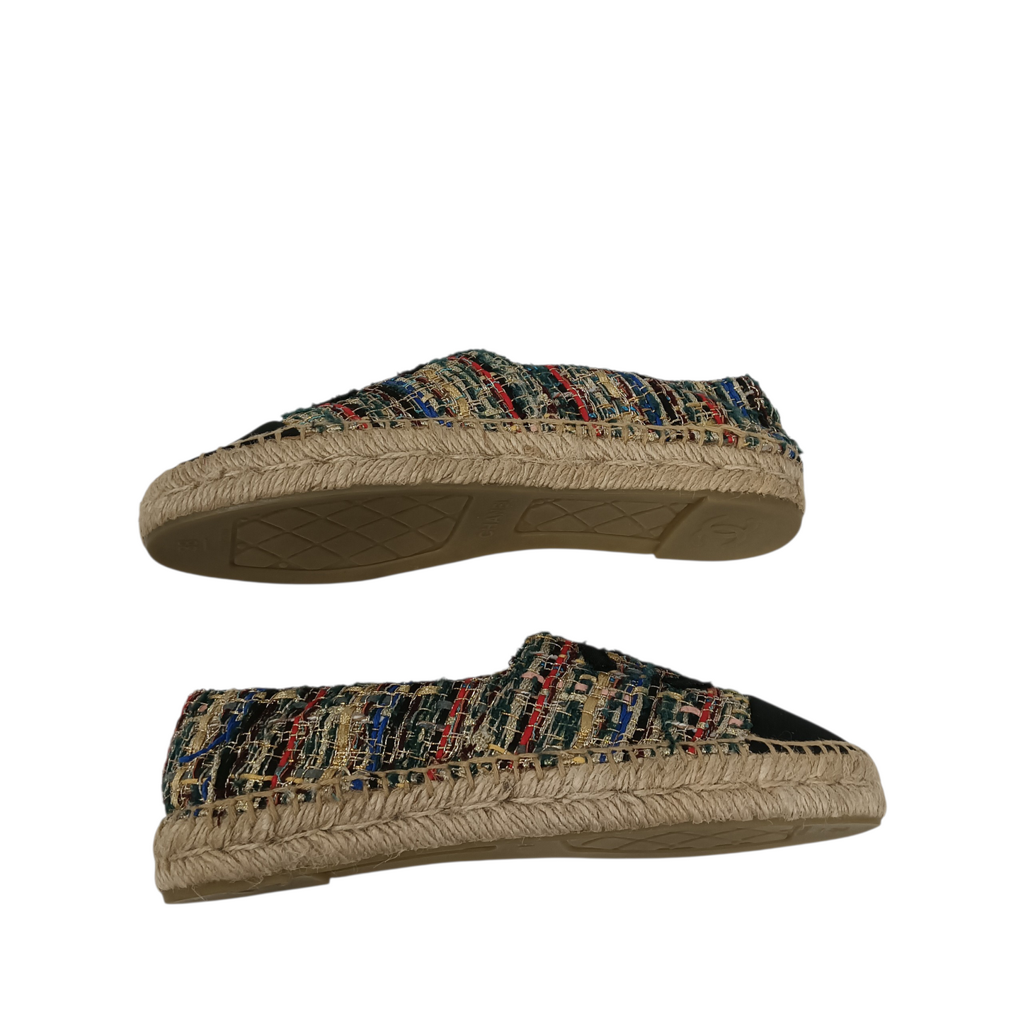 CHANEL Espadrille Lady's Multi Color BG29762