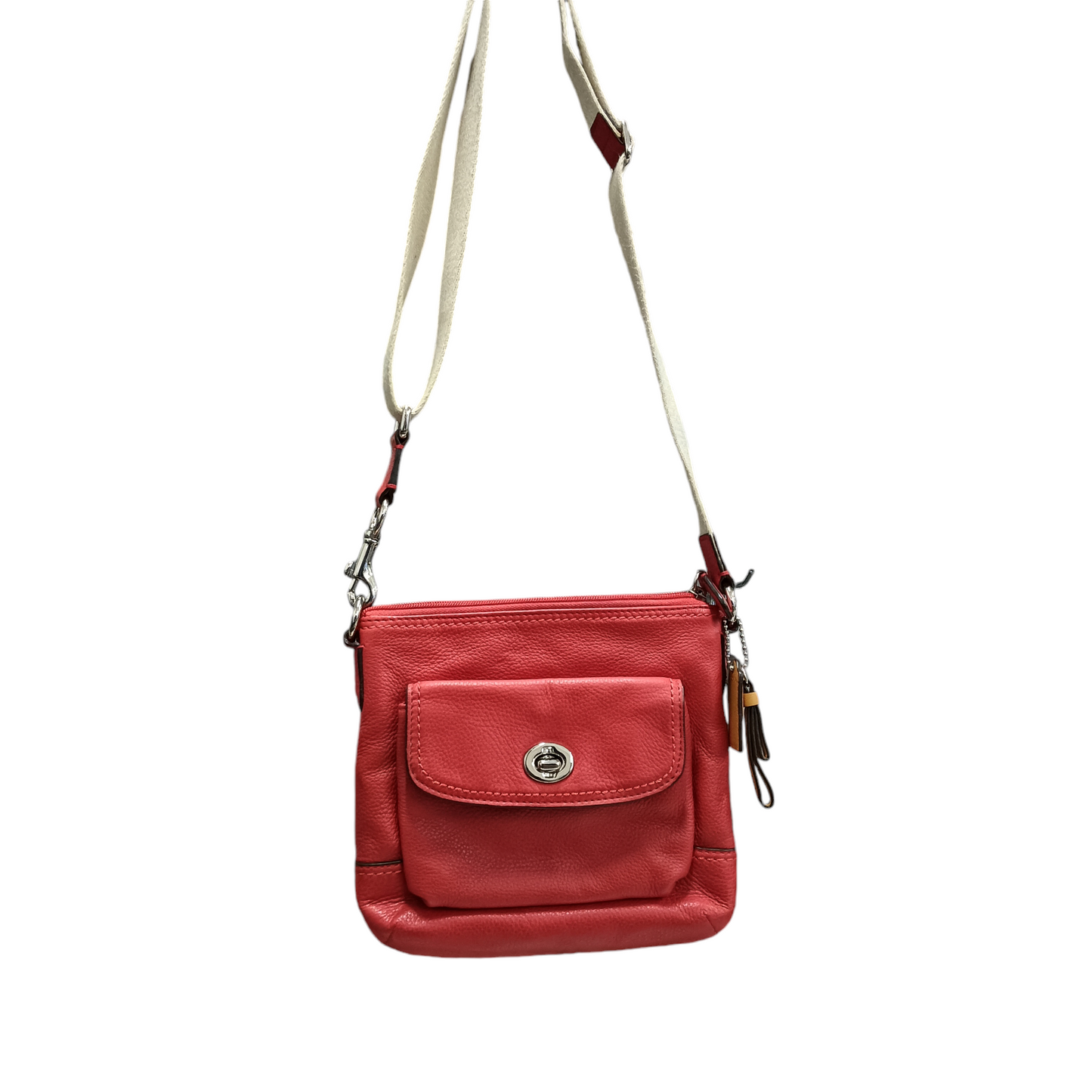 COACH Shoulder Bag Red 49170