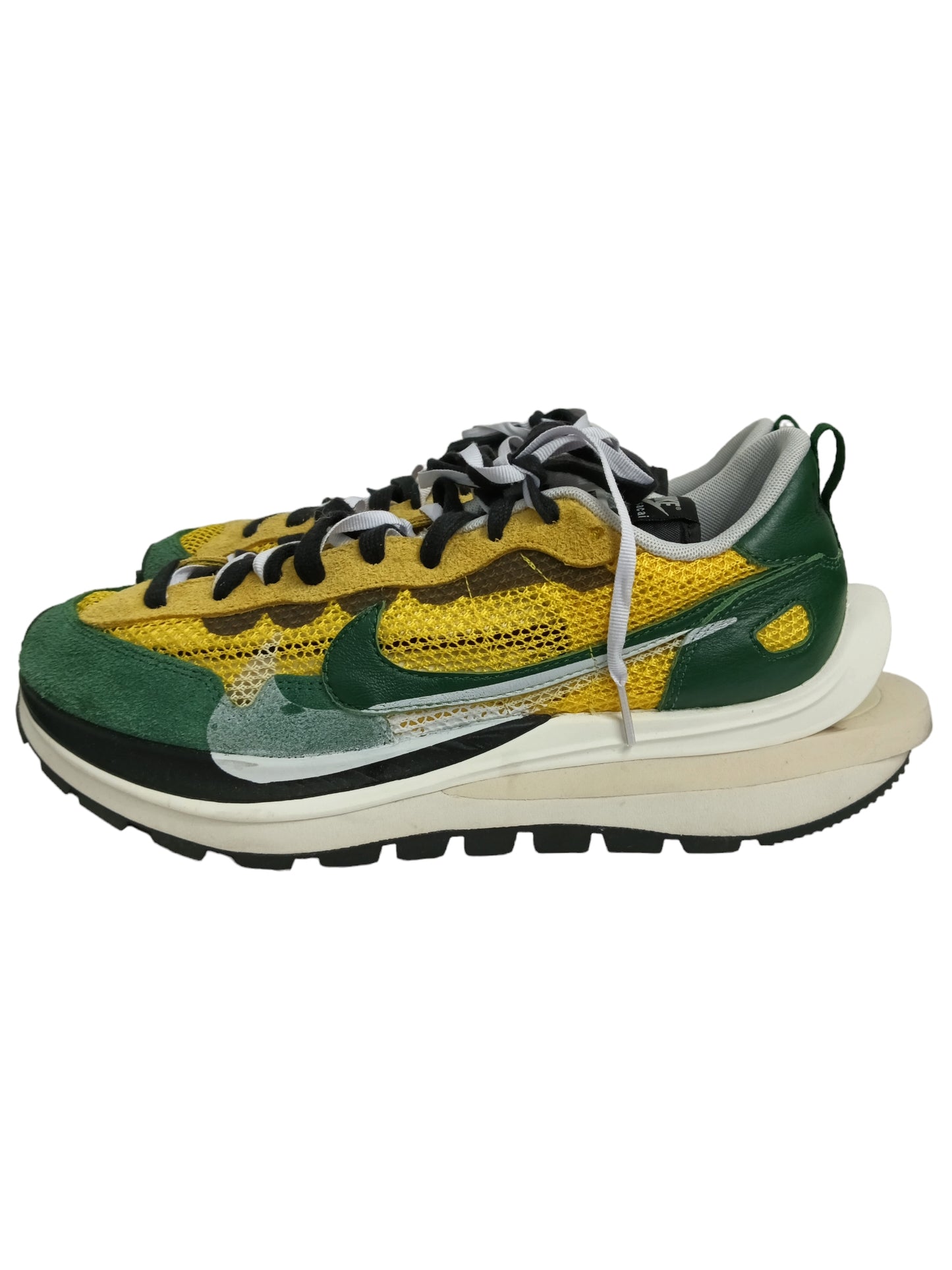 NIKE/SACAI VAPOR WAFFLE GREEN/YELLOW CV1363-700