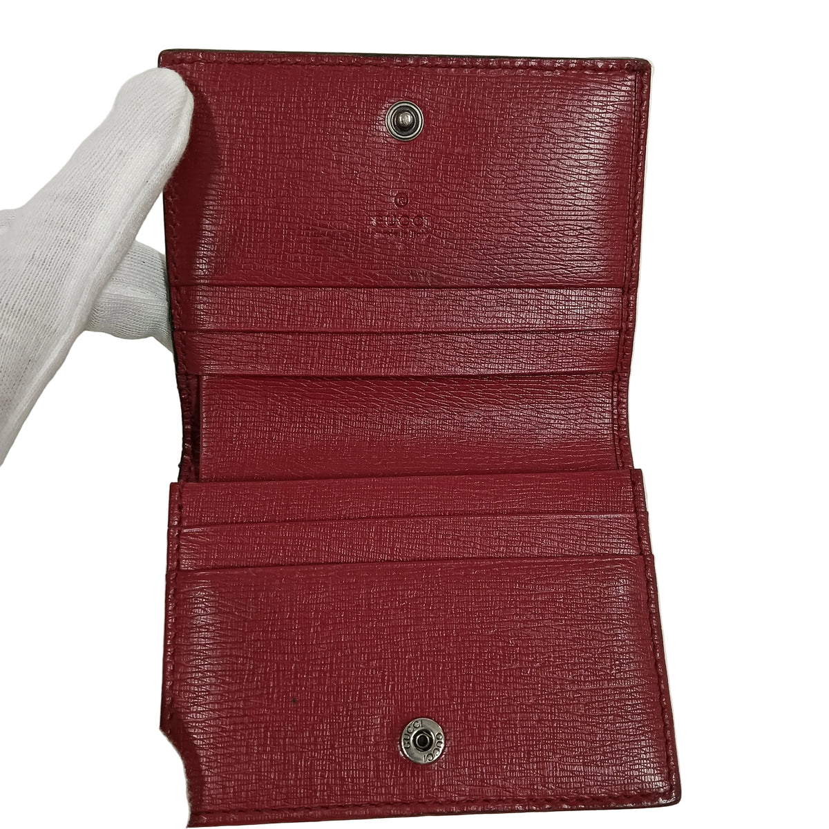 GUCCI Wallet 410120 Red 2067