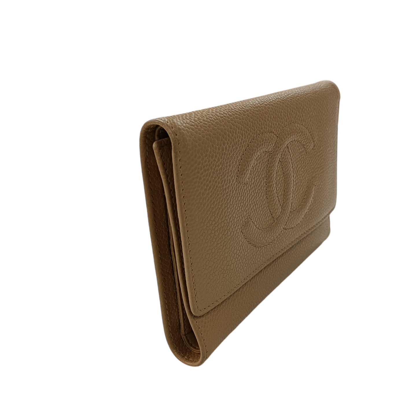 CHANEL WALLET LIGHT BROWN