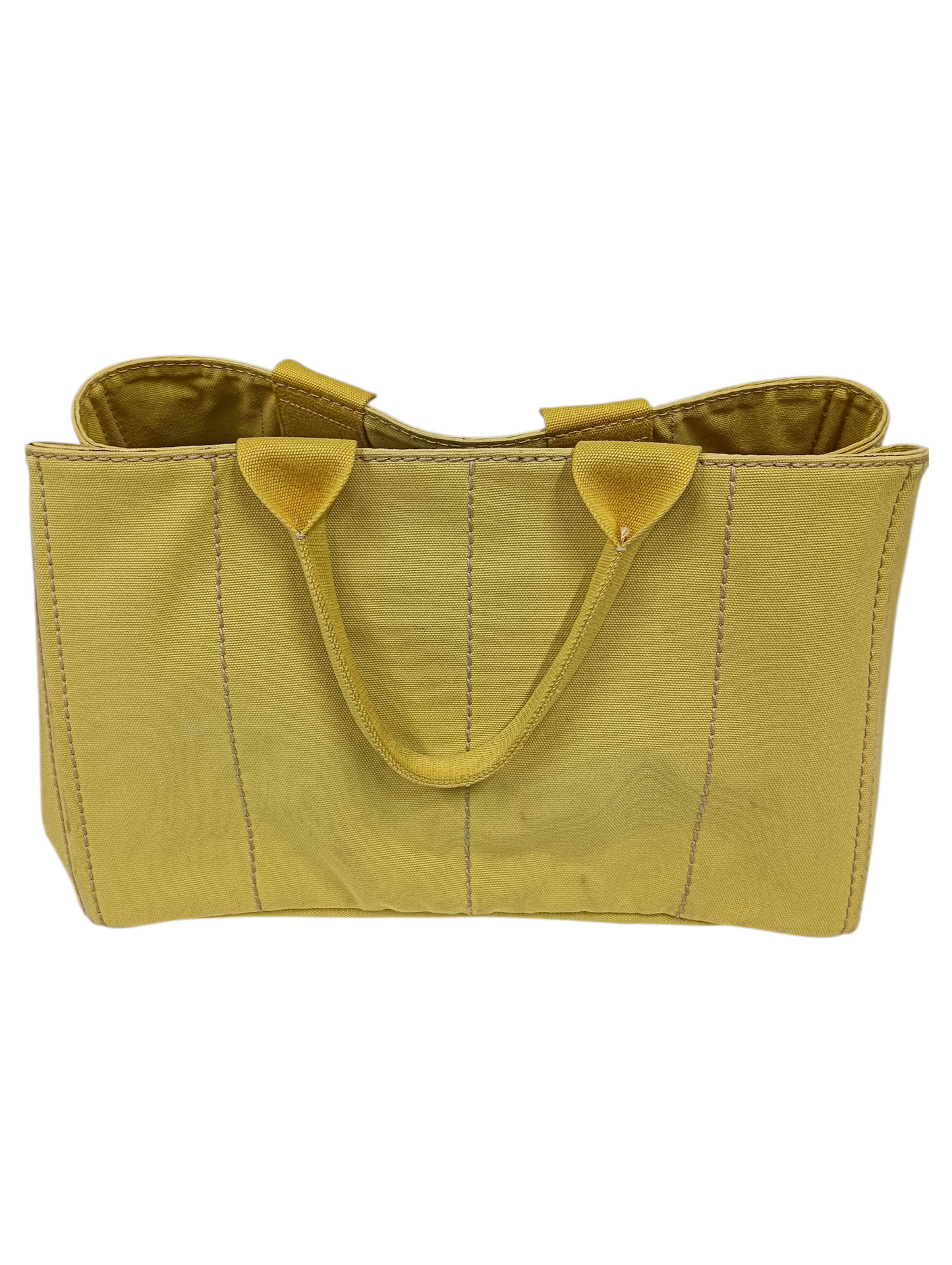 PRADA Tote Bag Rank(B) Stain