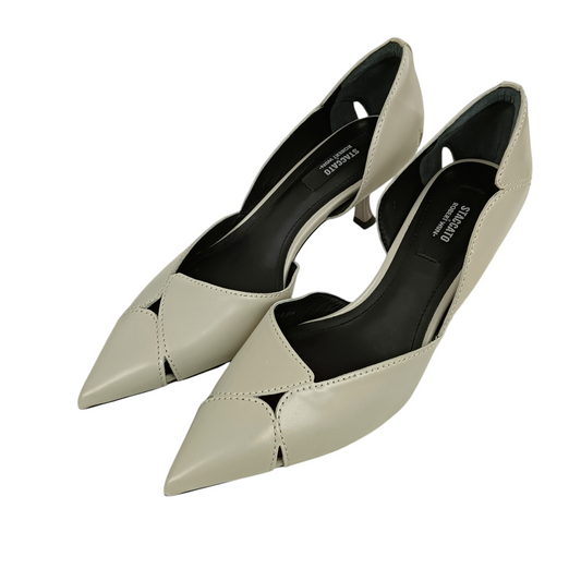 STACCATO Pumps 23.5 Lady's lvory Rank A