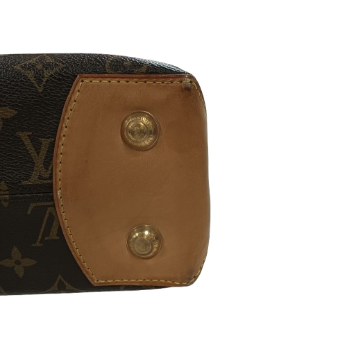 LOUIS VUITTON Handbag Monogram M40595 Brown **Stain CA2170