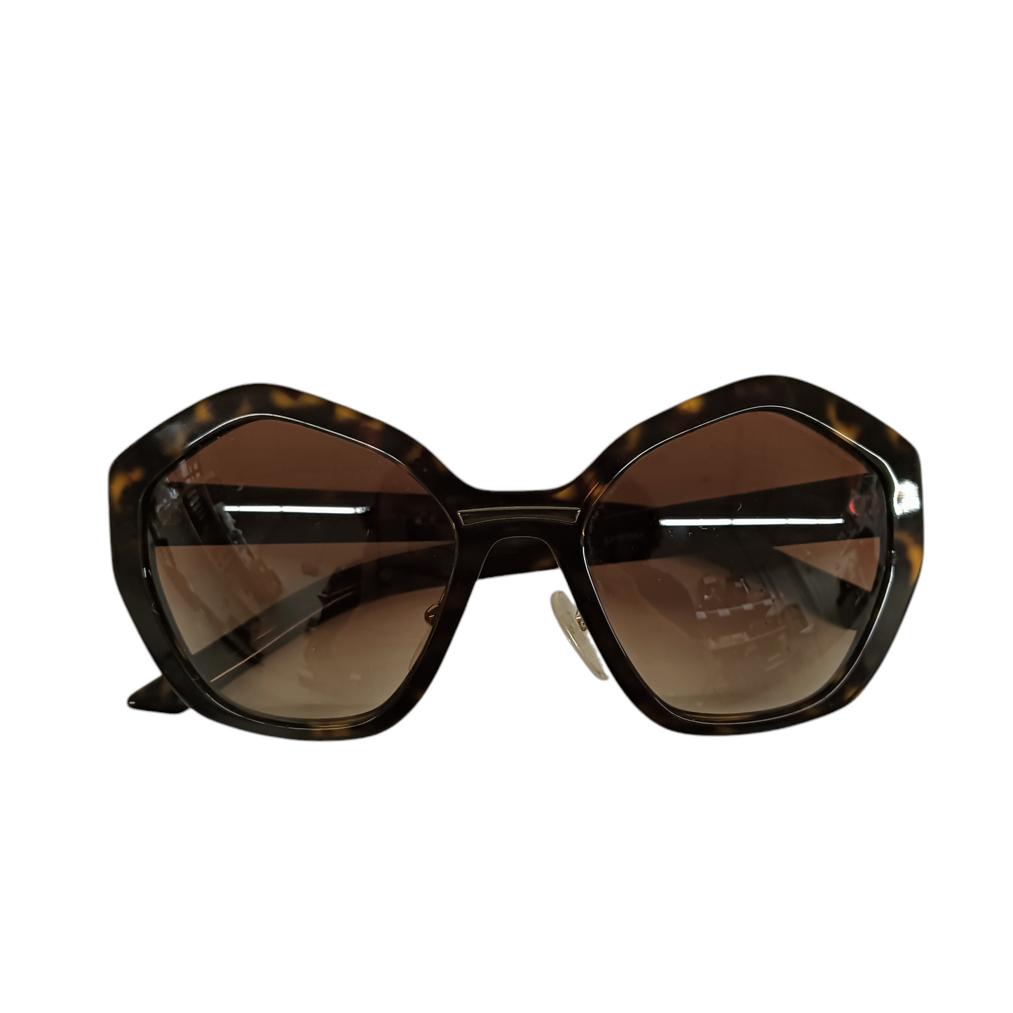 PRADA SUNGLASSES Black Stain