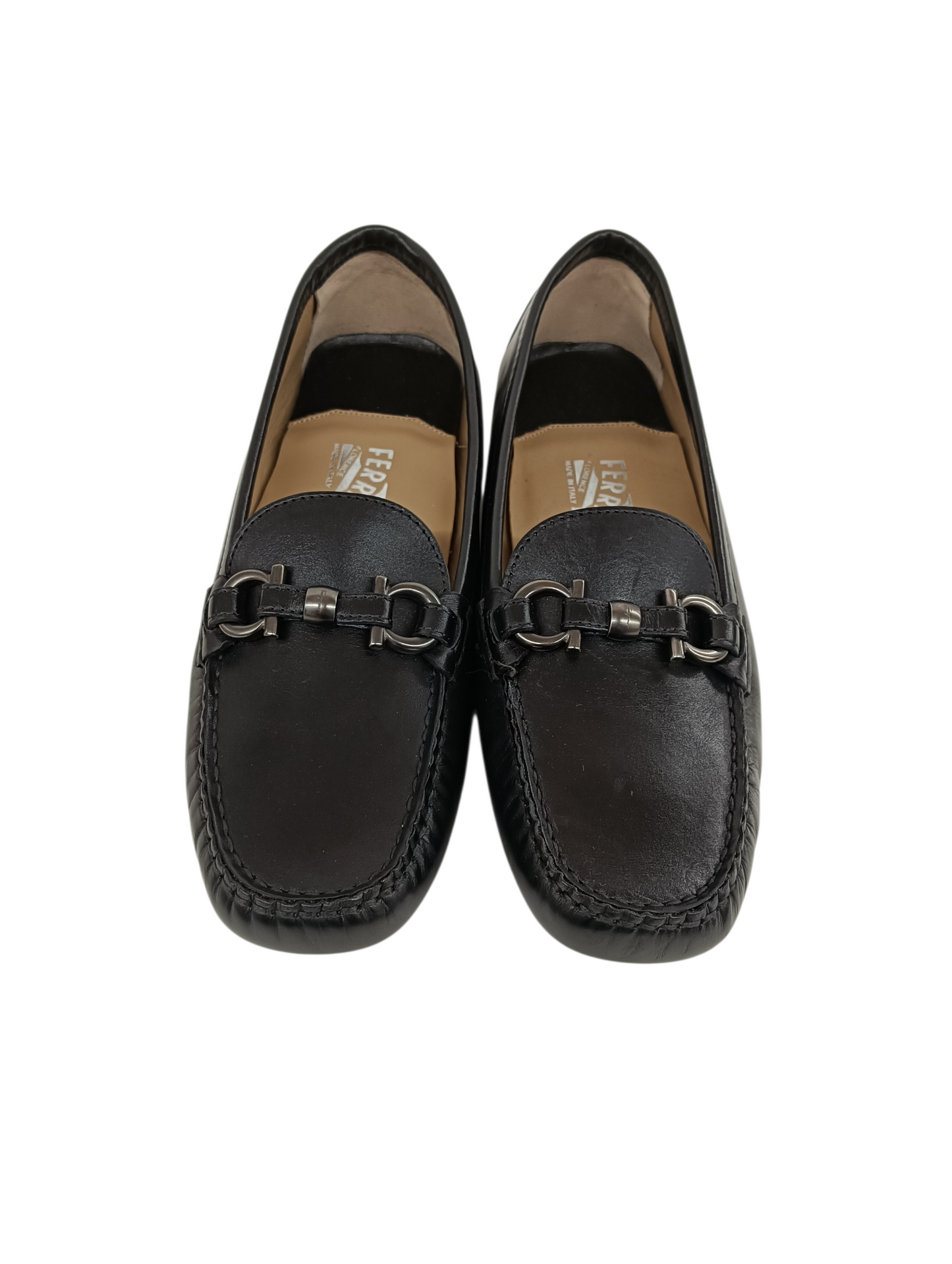 Salvatore Ferragamo Shoes Size 5 1/2 SN29649 Black