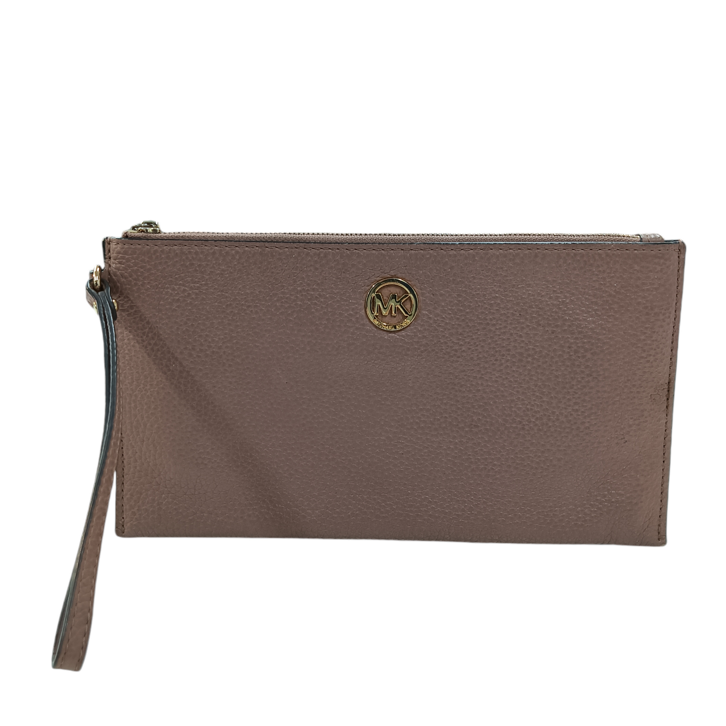 MICHAEL KORS CLUTCH BAG BROWN