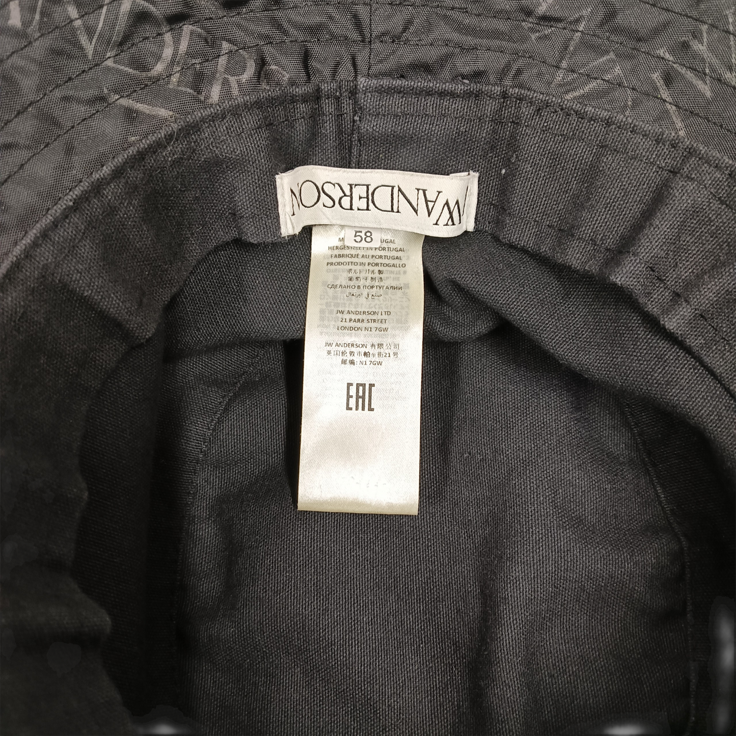 J.W. ANDERSON Bucket Hat AC0101FA0134999