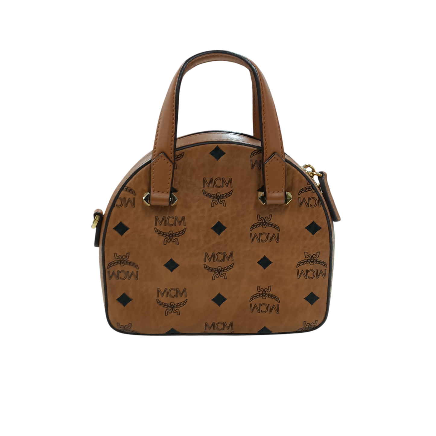 MCM Shoulder Bag HALF MOON Brown MWTASSE10C0001