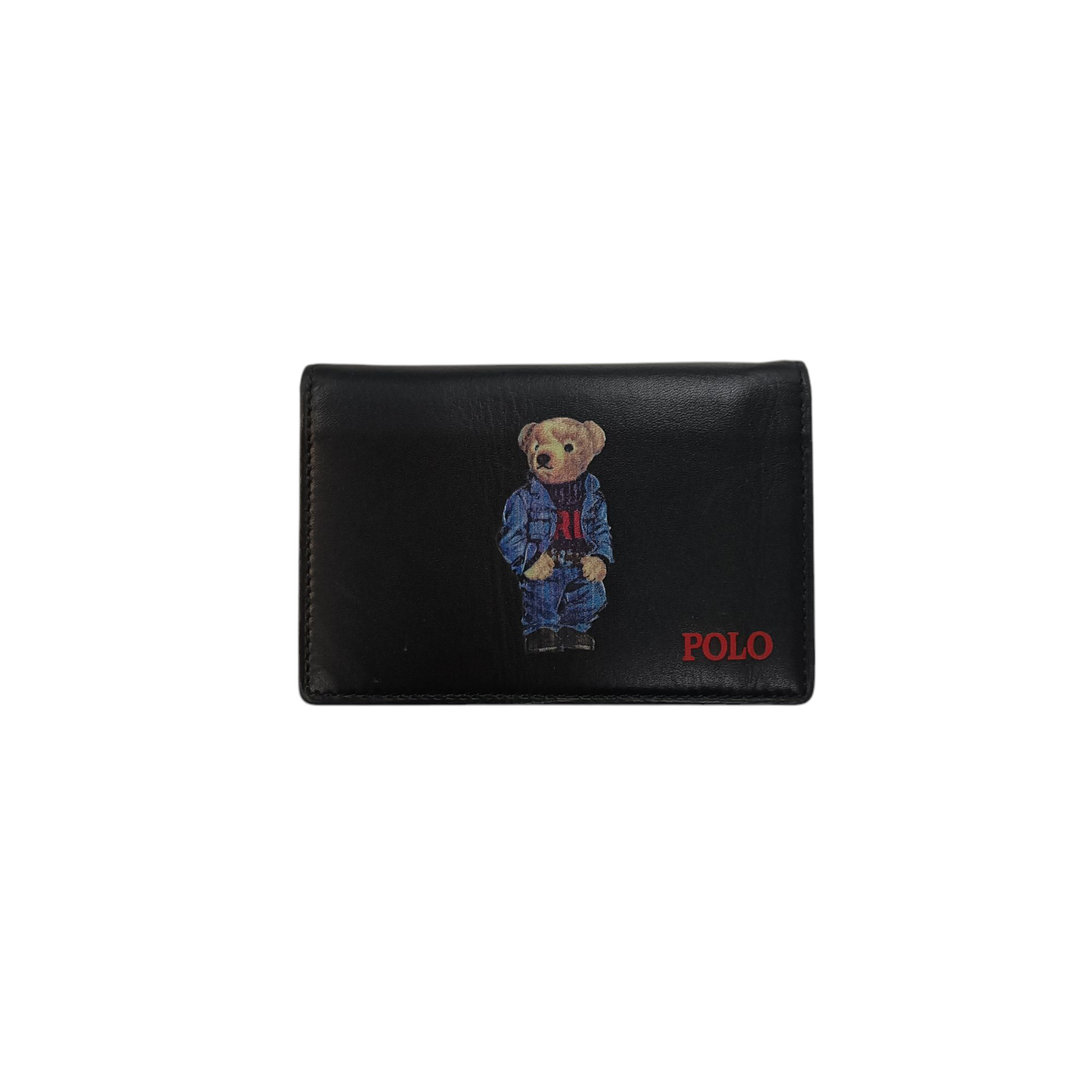 RALPH LAUREN Card Case Black P-PB623-05