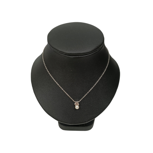 MIKIMOTO Pear Necklace