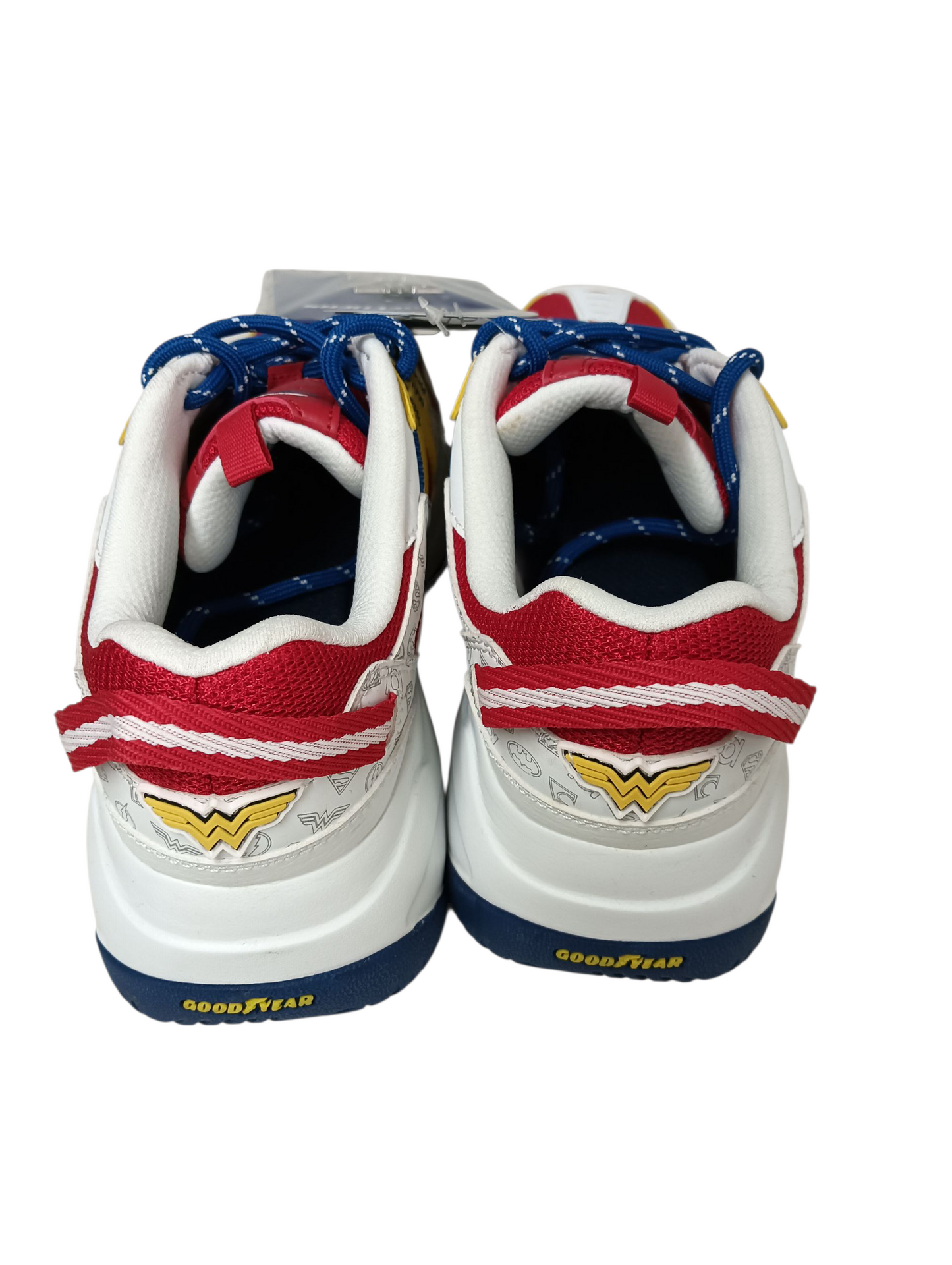 SKECHERS Sneaker Size 7US SN800020 Lady's White/Red