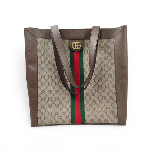 GUCCI Tote Bag 519335 Brown Rank B