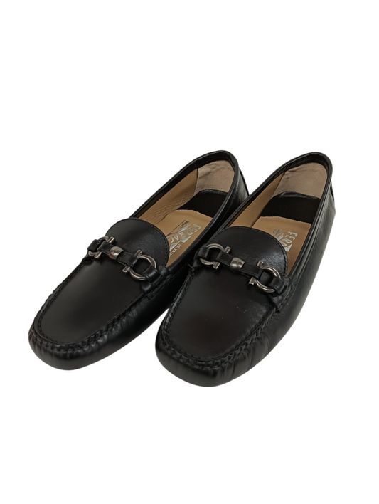 Salvatore Ferragamo Shoes Size 5 1/2 SN29649 Black