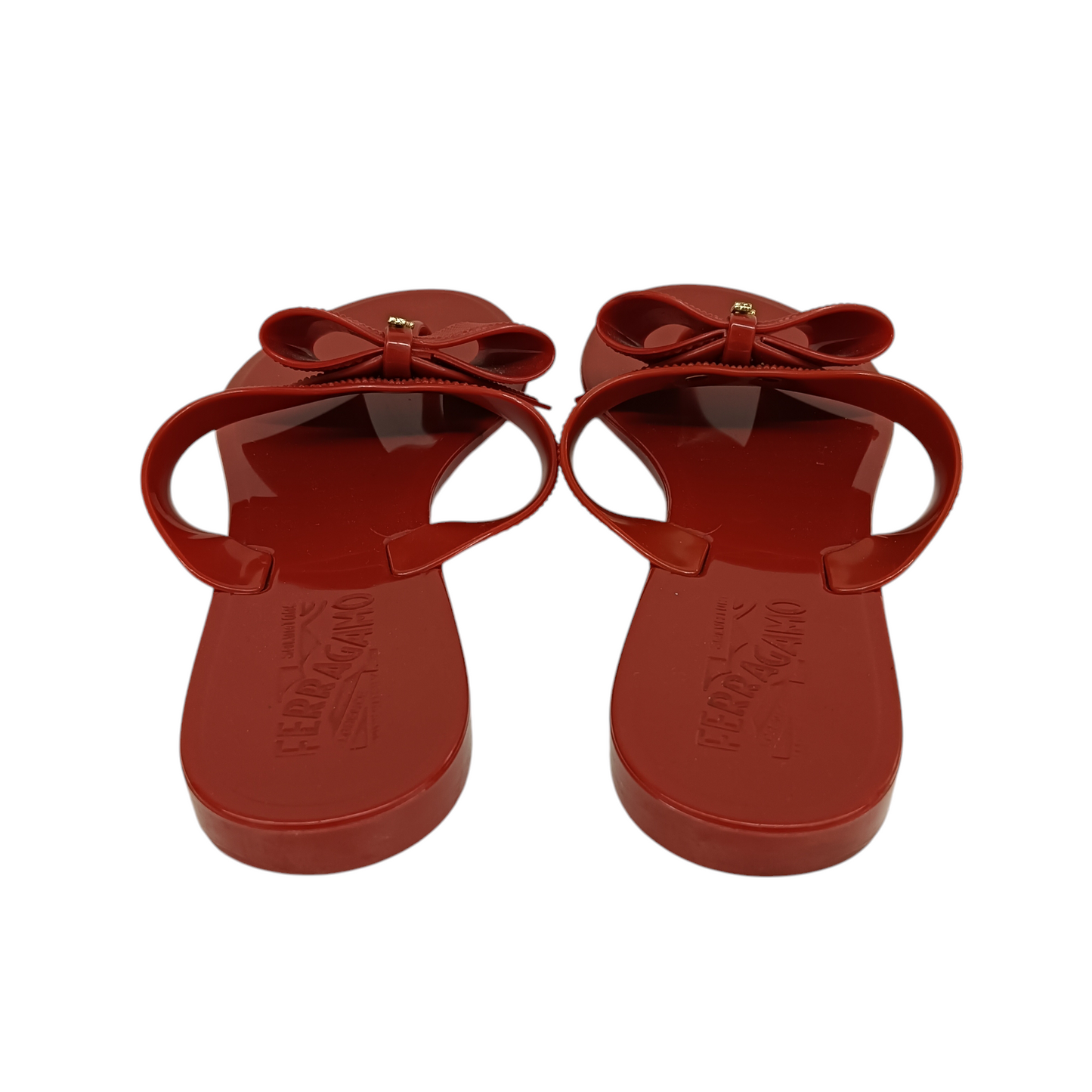 SALVATORE FERRAGAMO Sandal 8 Lady's Red