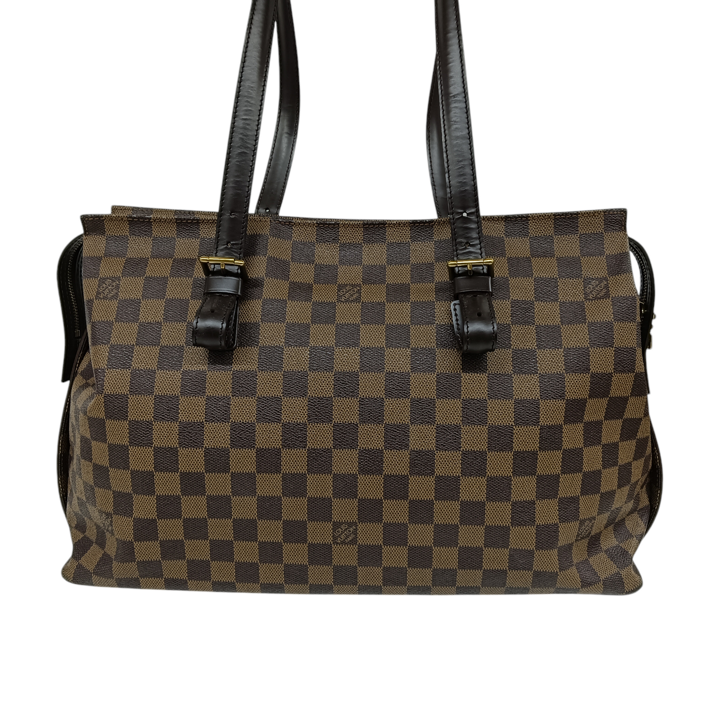 LOUIS VUITTON Shoulder Bag N51119 RANK (B) Brown*In Side Damage AS1907