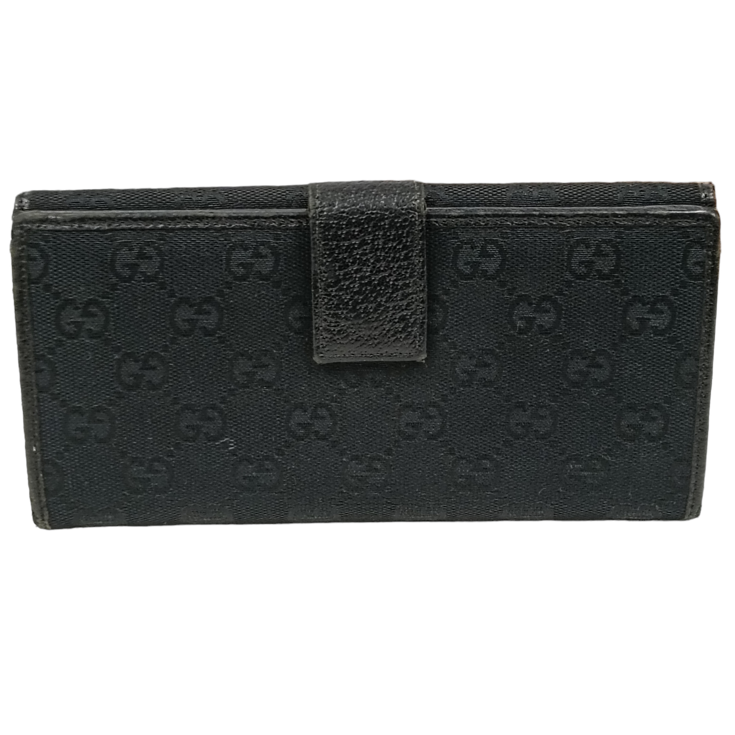 GUCCI Long Wallet Black 106650