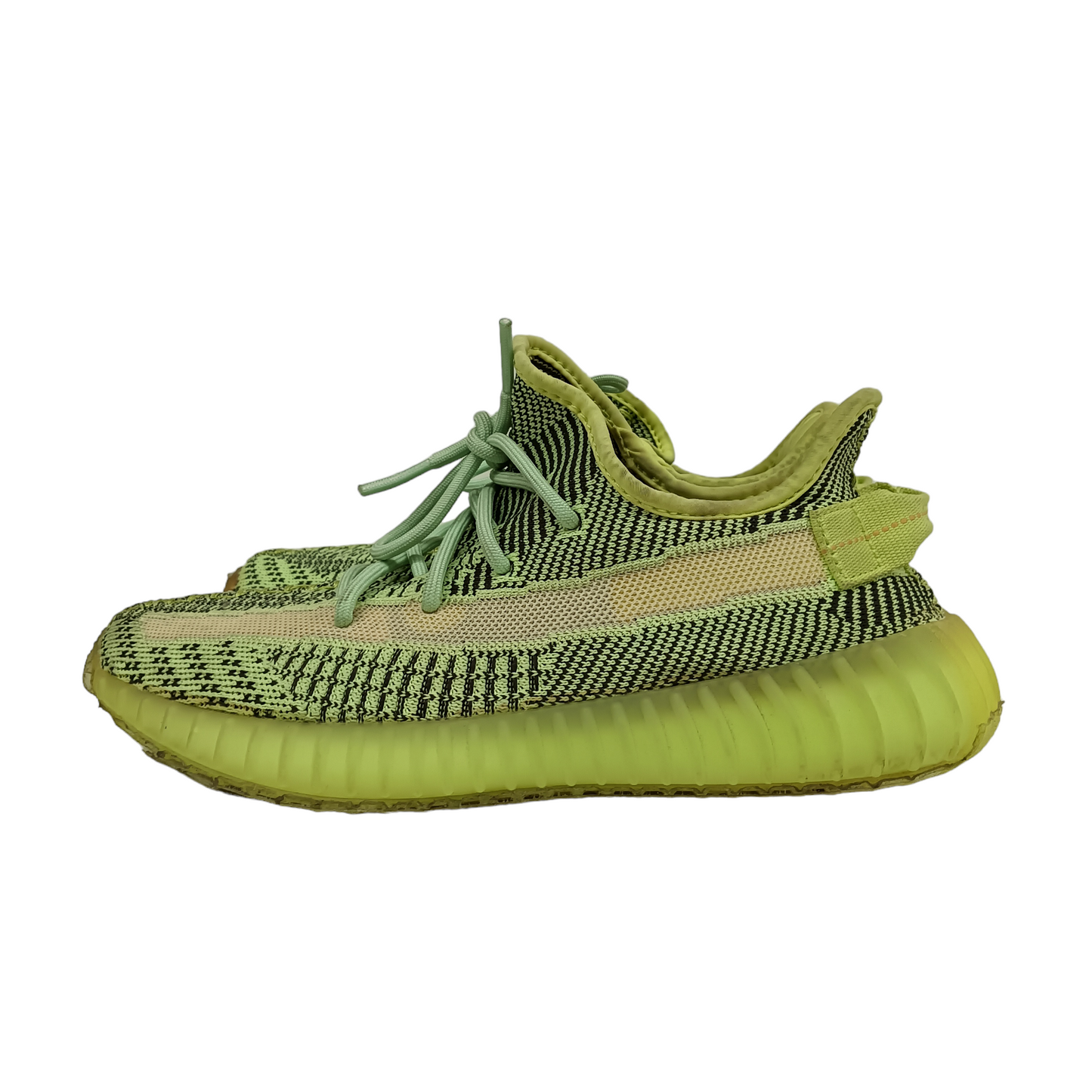 ADIDAS SNEAKER 40.5 FW5191 Mens Light Green Stain YEEZY BOOST 350